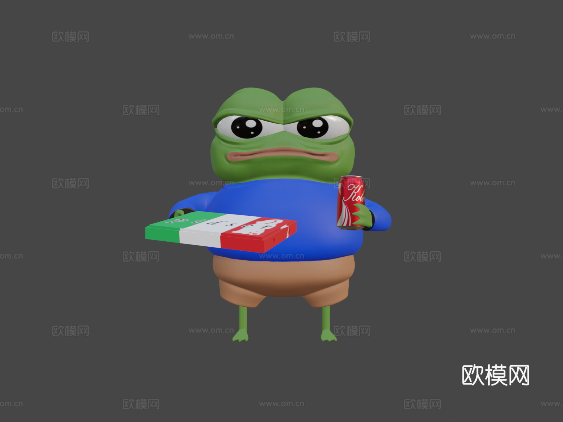 佩佩-皮德瑟与科勒3d模型