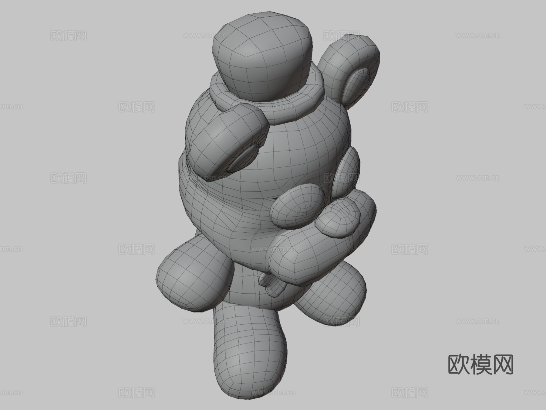玩具熊的五夜后宫1弗雷迪玩偶3d模型