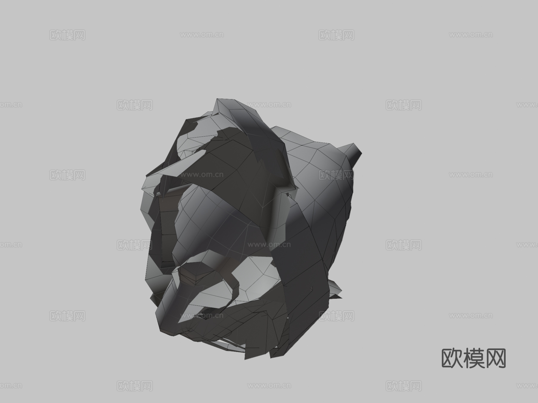 老虎3d模型