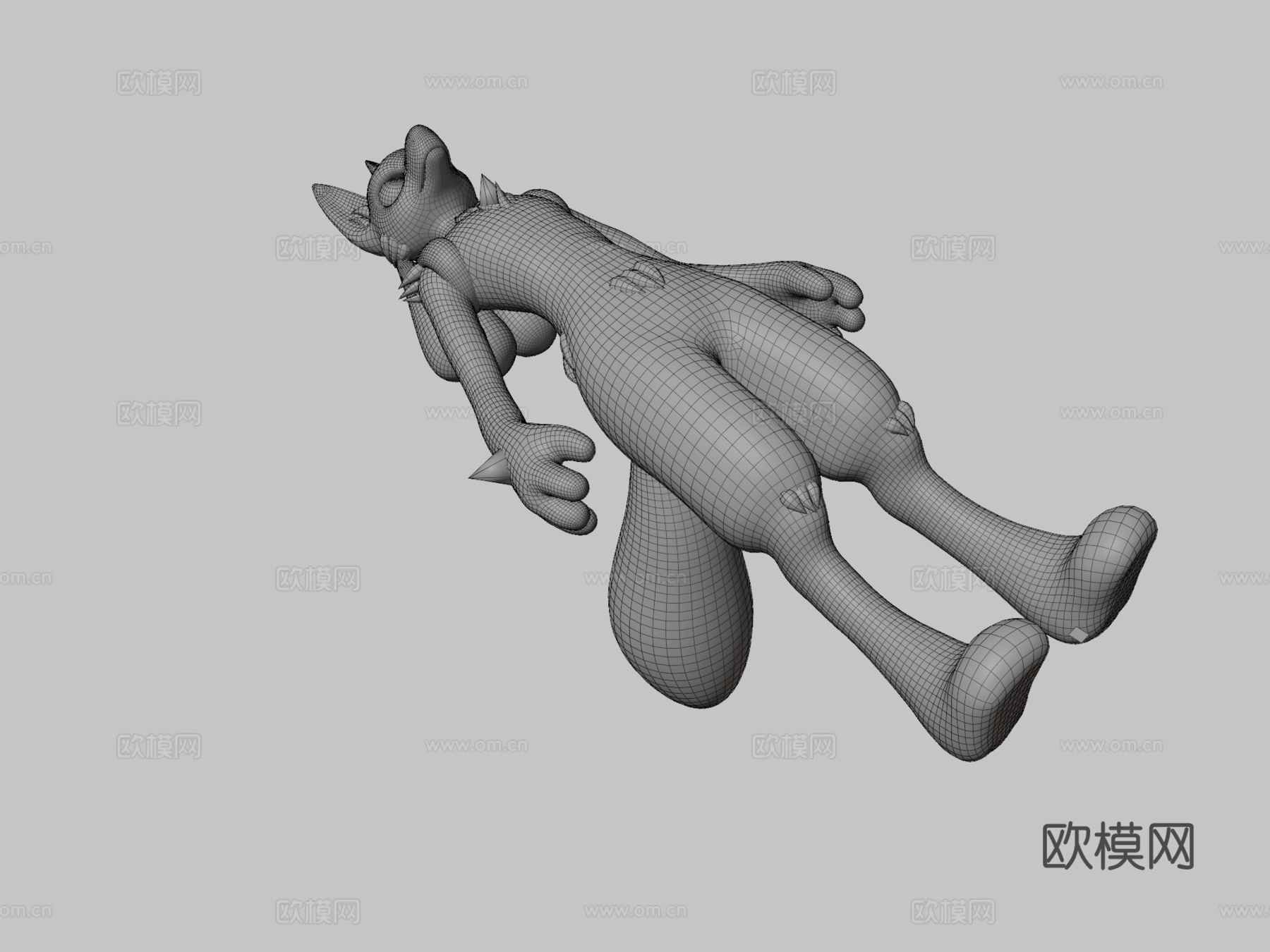 宝可梦-路卡利欧3d模型