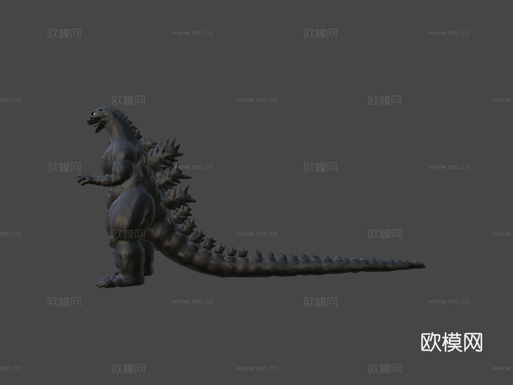 哥斯拉平成哥斯拉3d模型