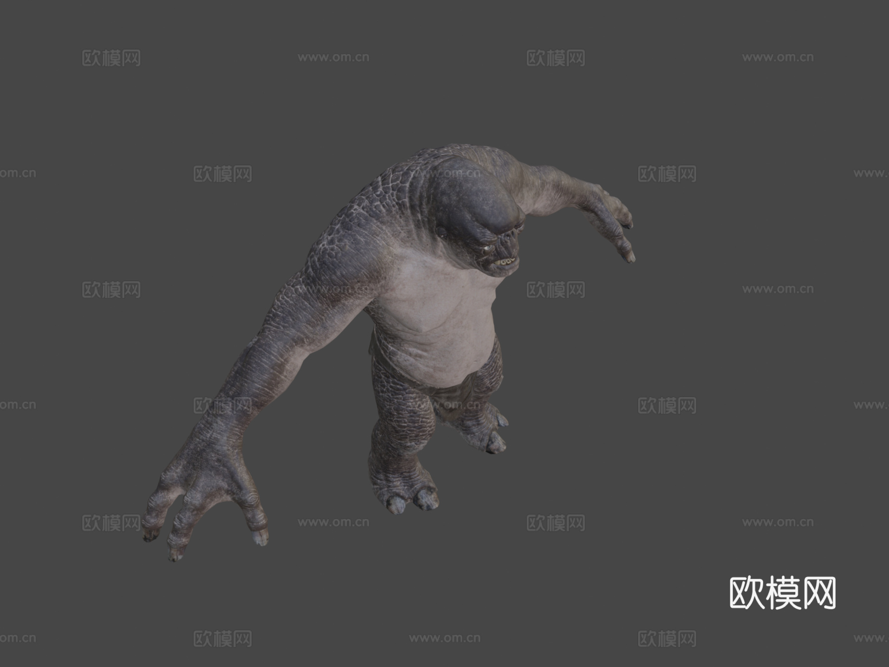 指环王洞穴巨怪3d模型