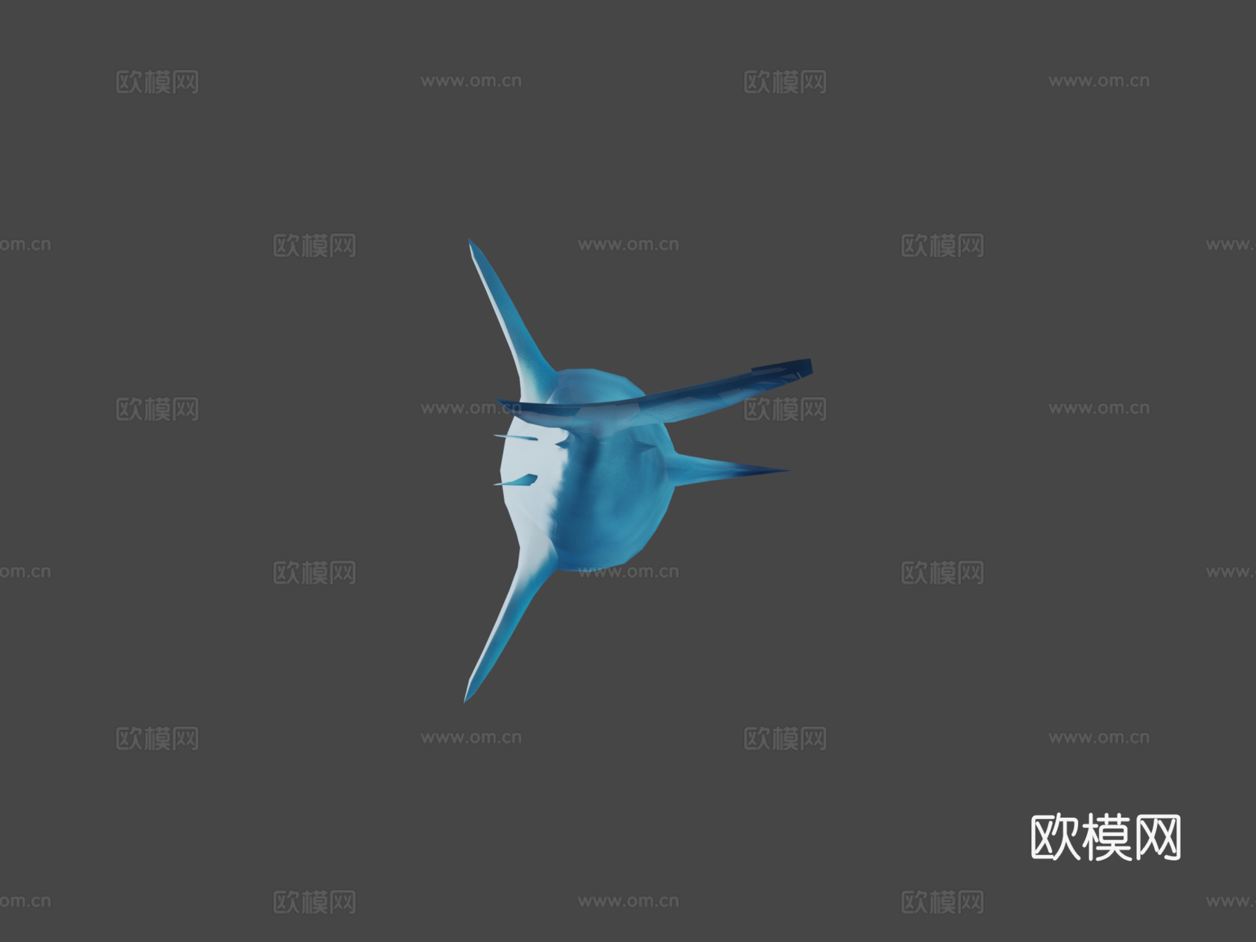 雀巢AR鲨鱼3d模型