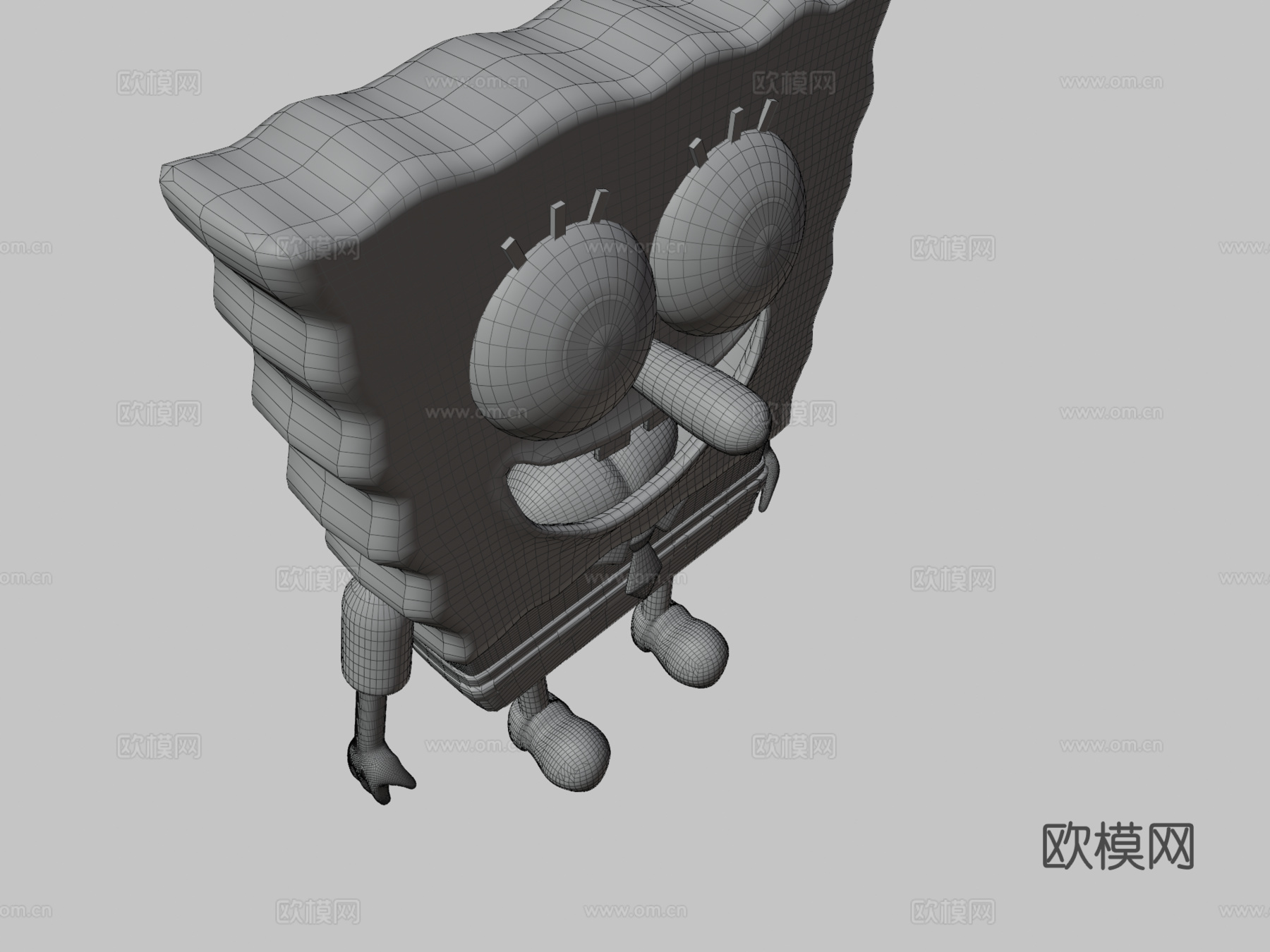 海绵宝宝3d模型