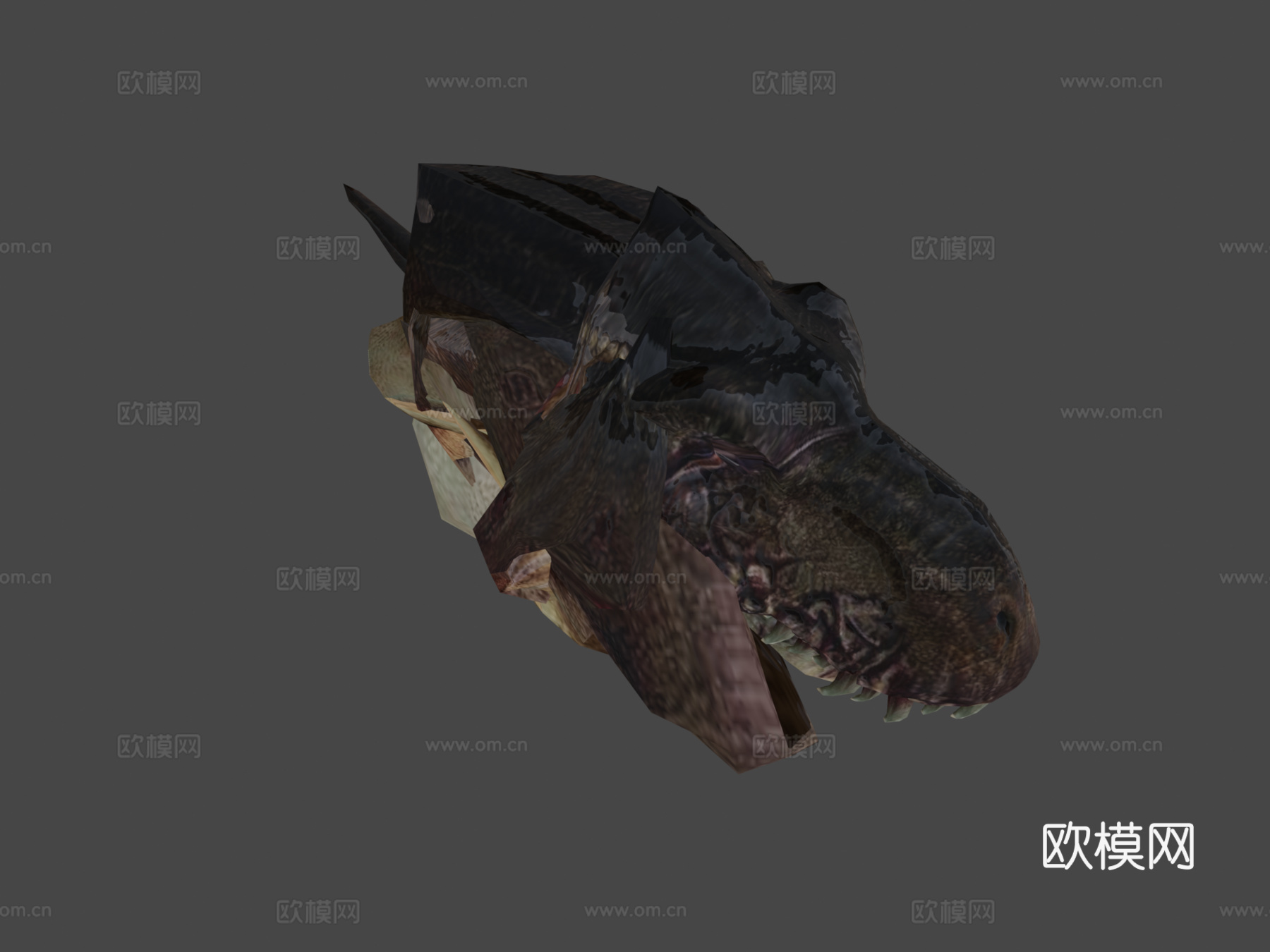 霸王龙3d模型