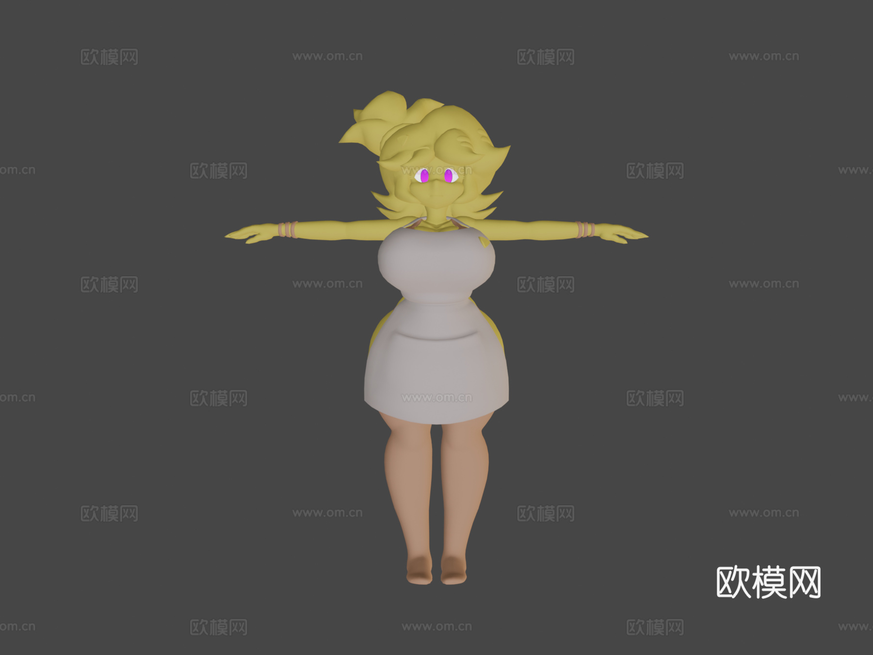 FNIA_奇库_动漫3d模型