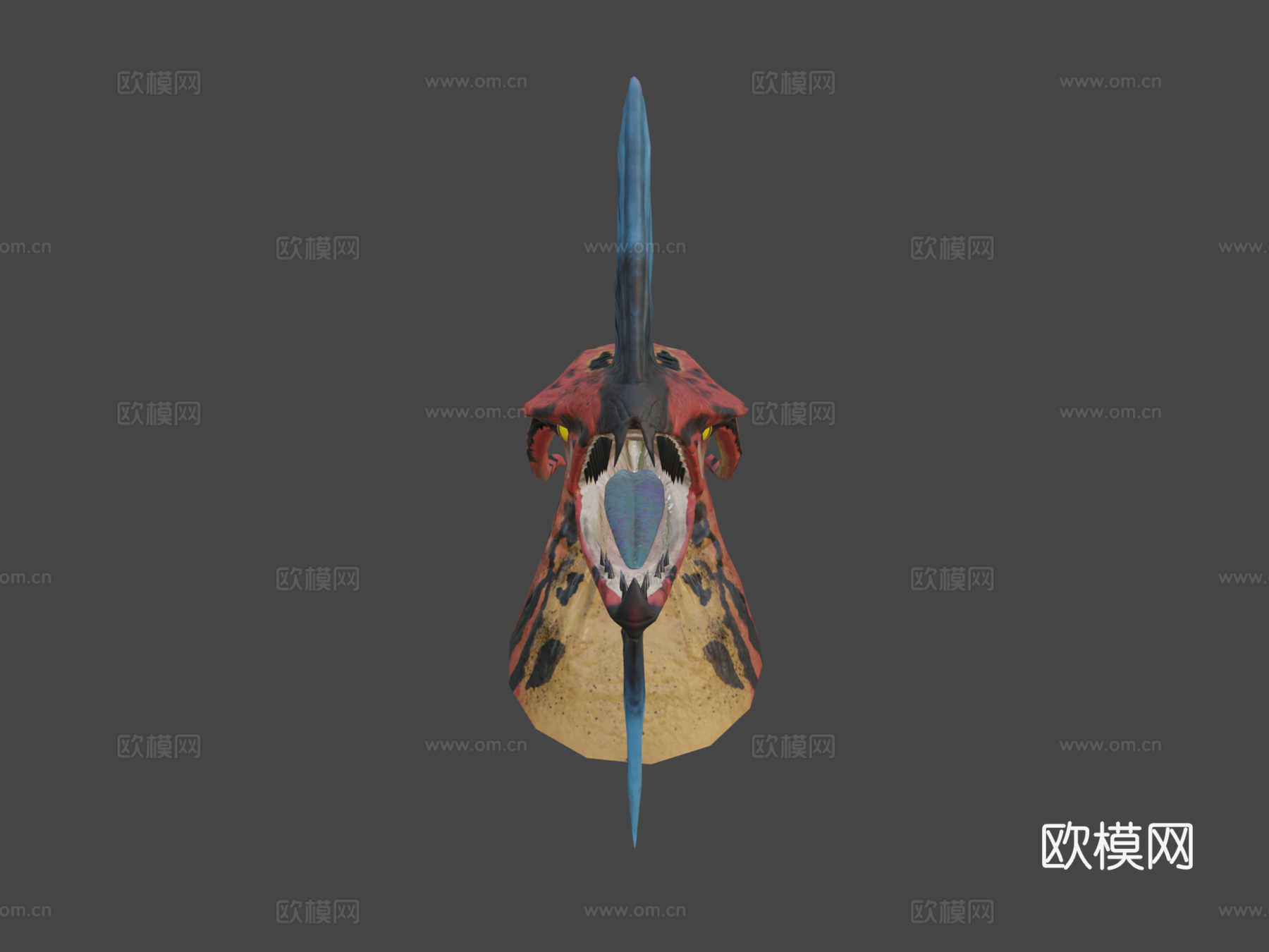 托鲁克马克托龙3d模型