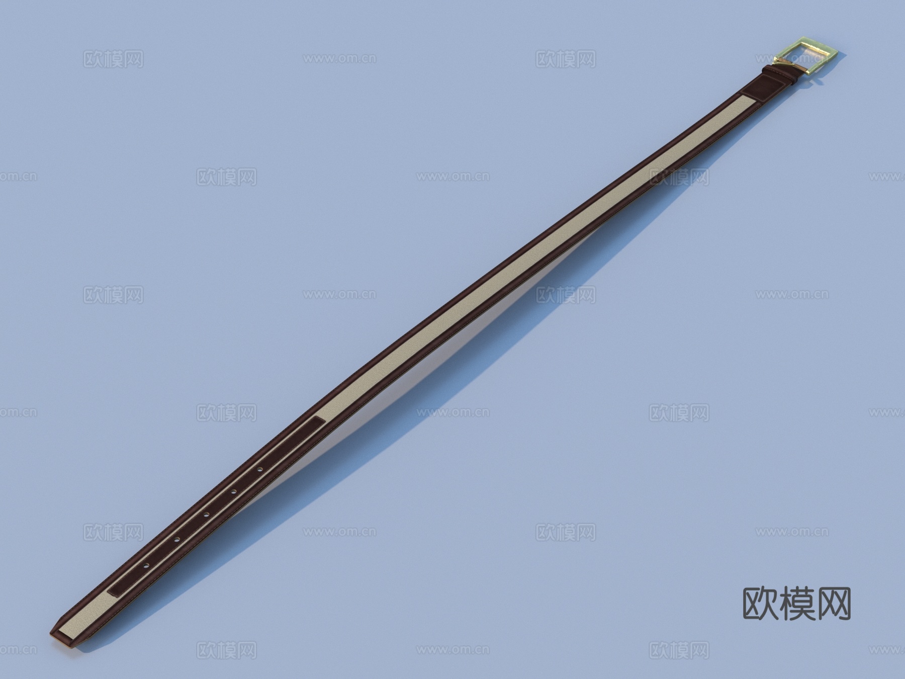 皮带 小品3d模型