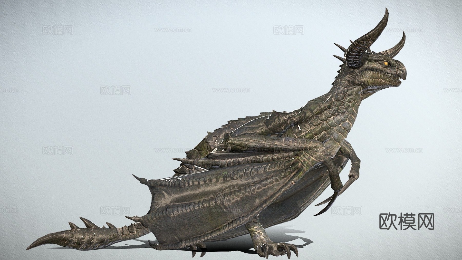 动画龙3d模型