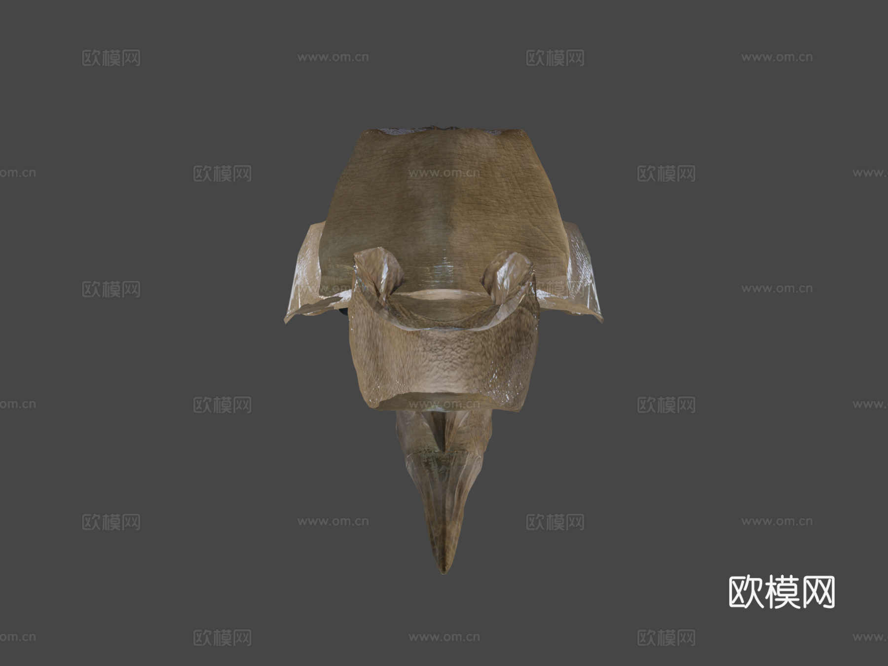 动画犀牛行走动物循环3d模型