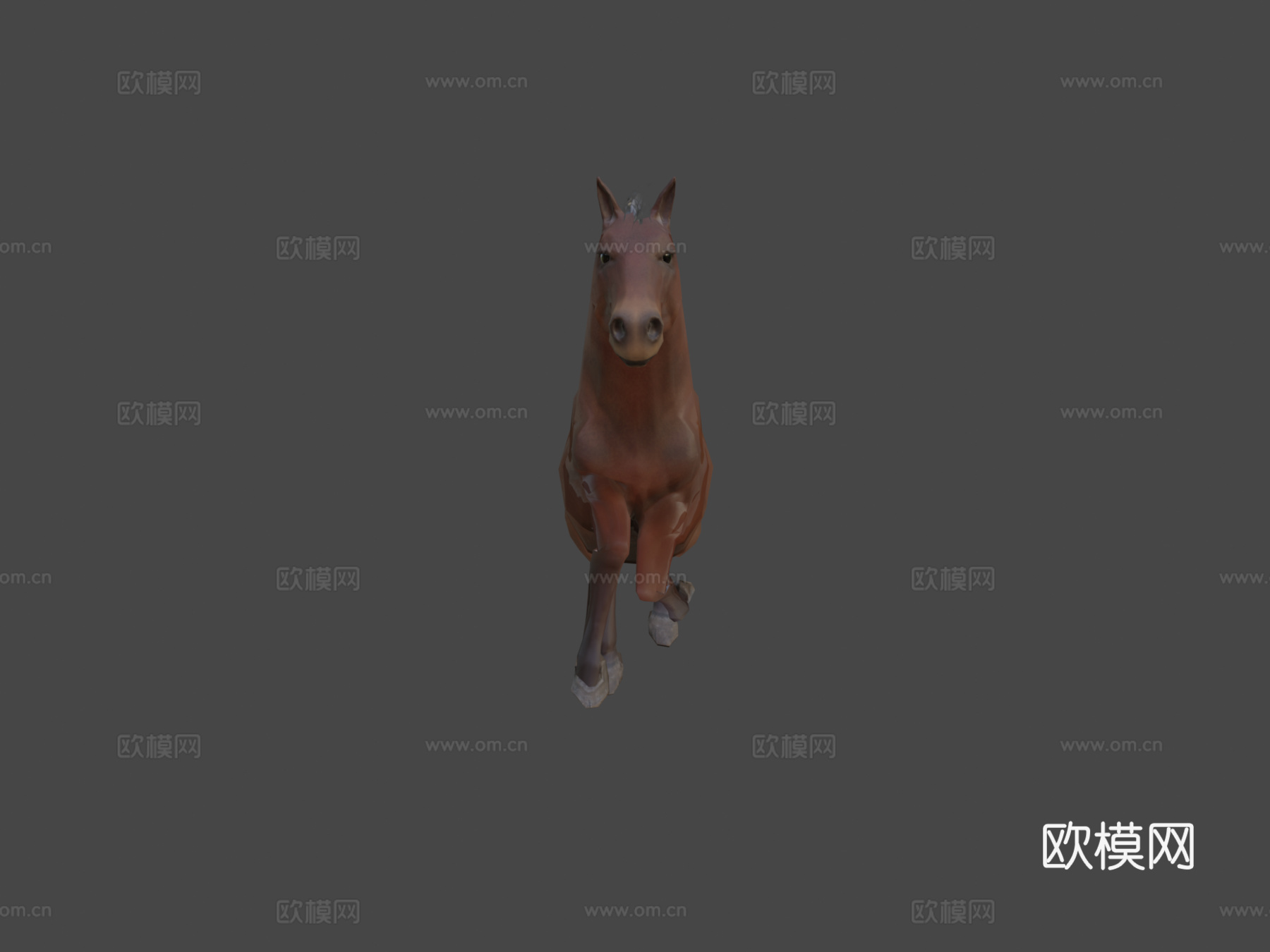 动画马匹3d模型