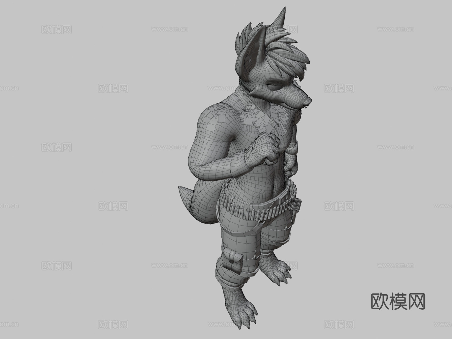 酸性狐狸VRChat委托作品3d模型