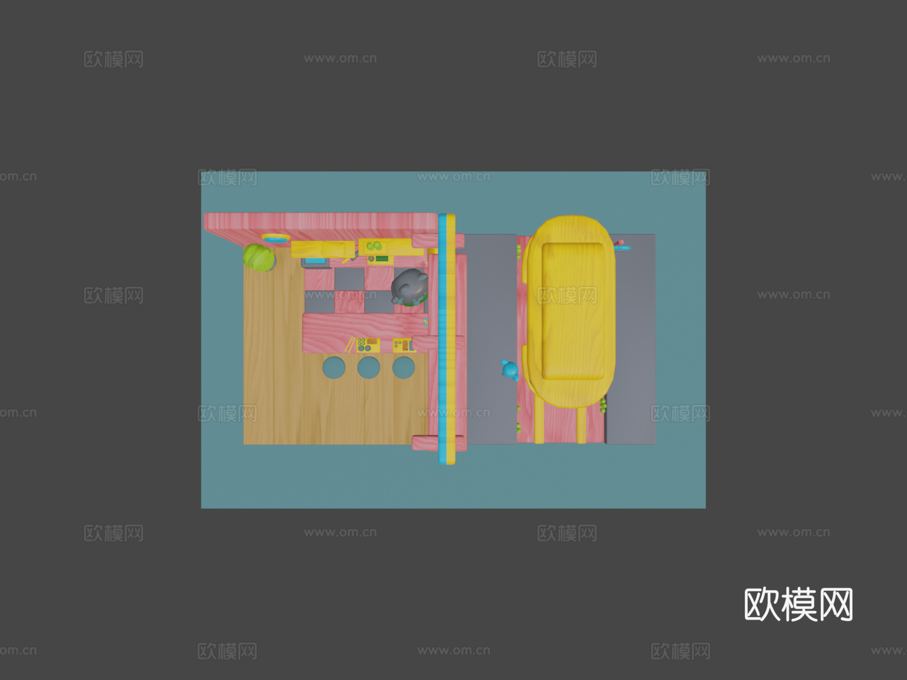 寿司时光3d模型