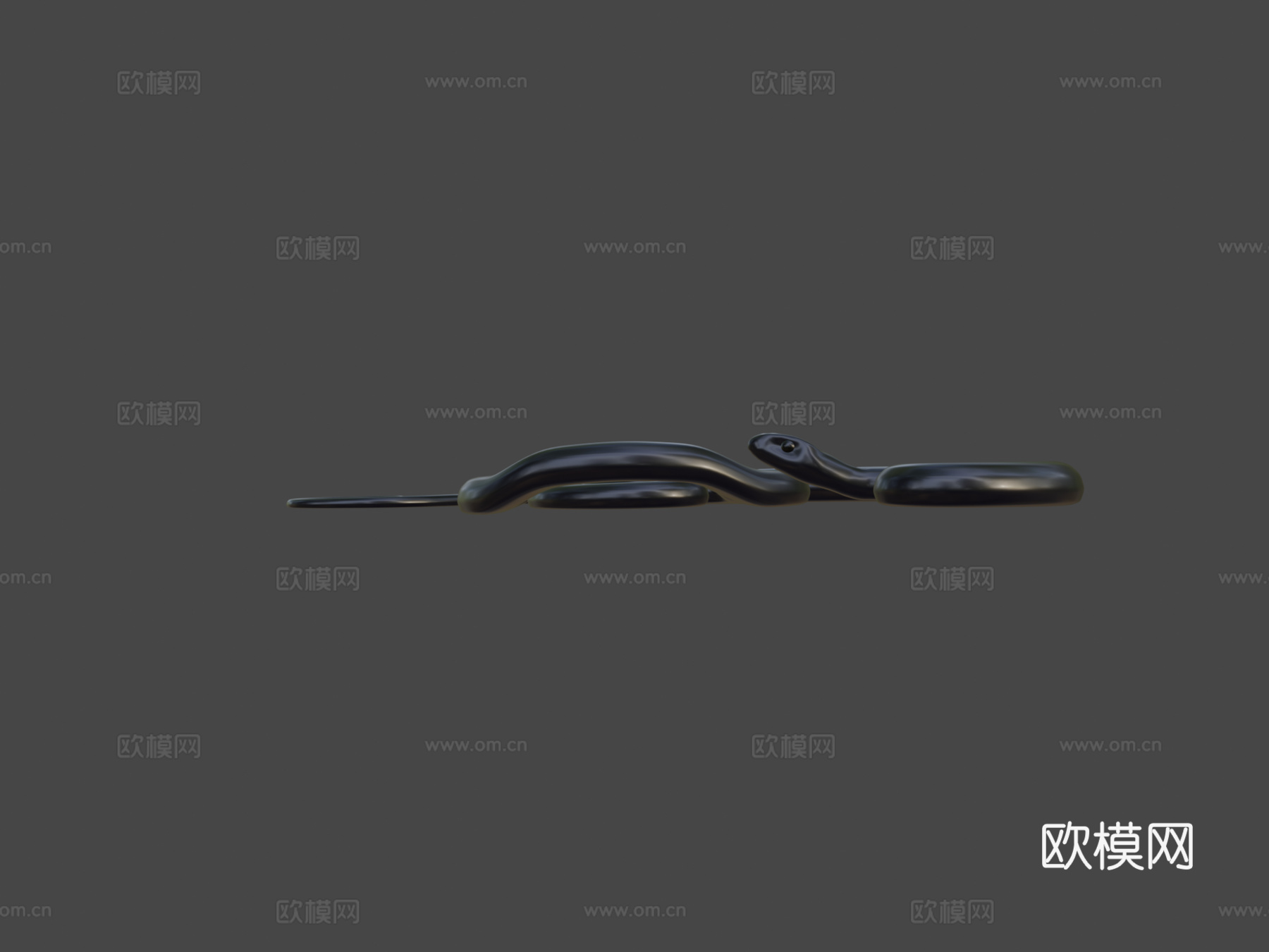 A型-塞浦路斯竞速蛇3d模型