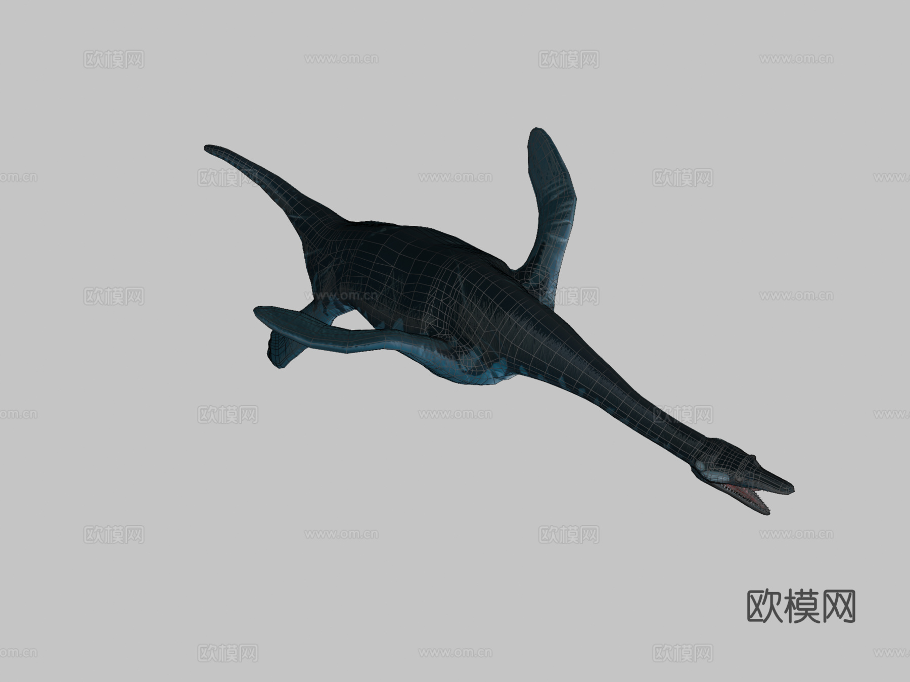 皮斯托龙动画3d模型