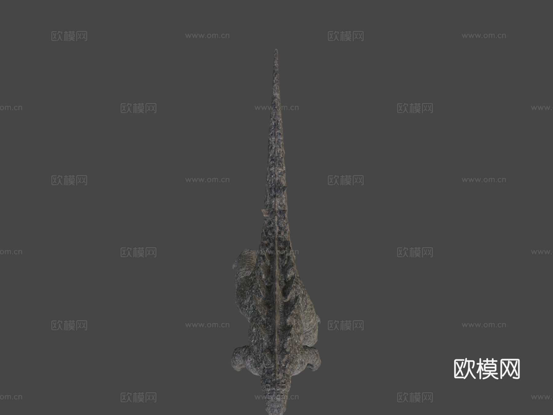 哥斯拉首次行走动画3d模型