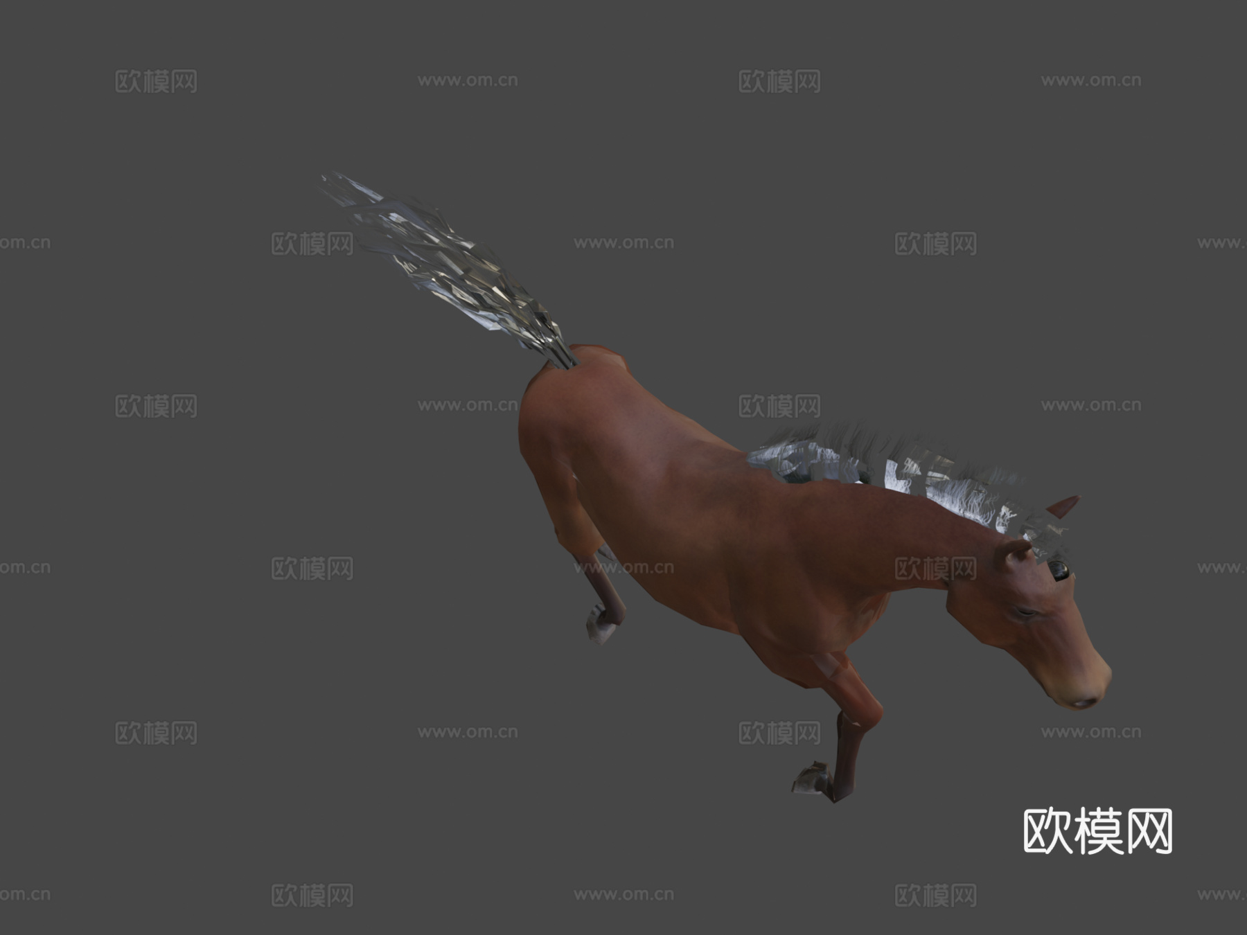 动画马匹3d模型