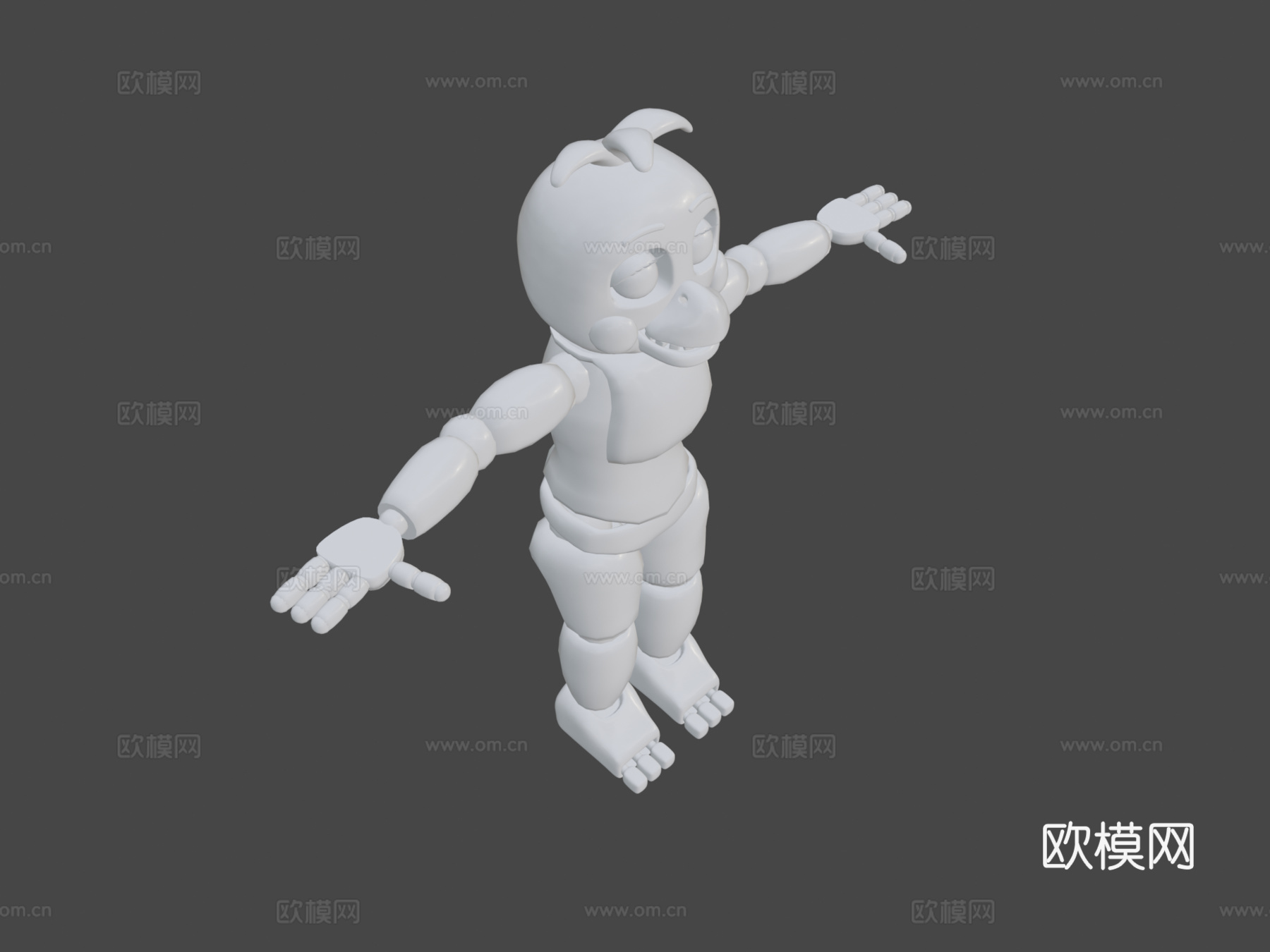 玩具奇卡3d模型