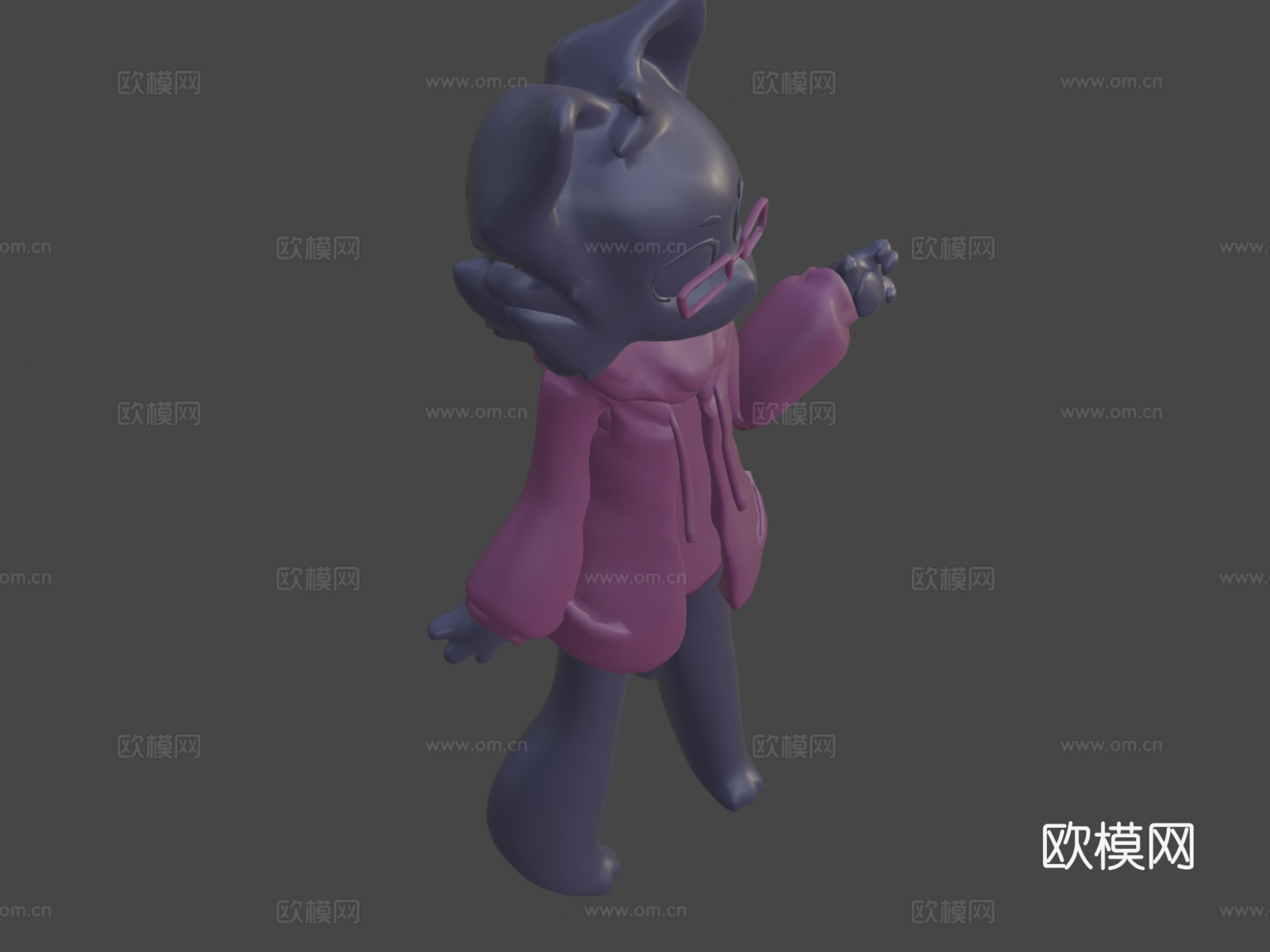 米娅3d模型