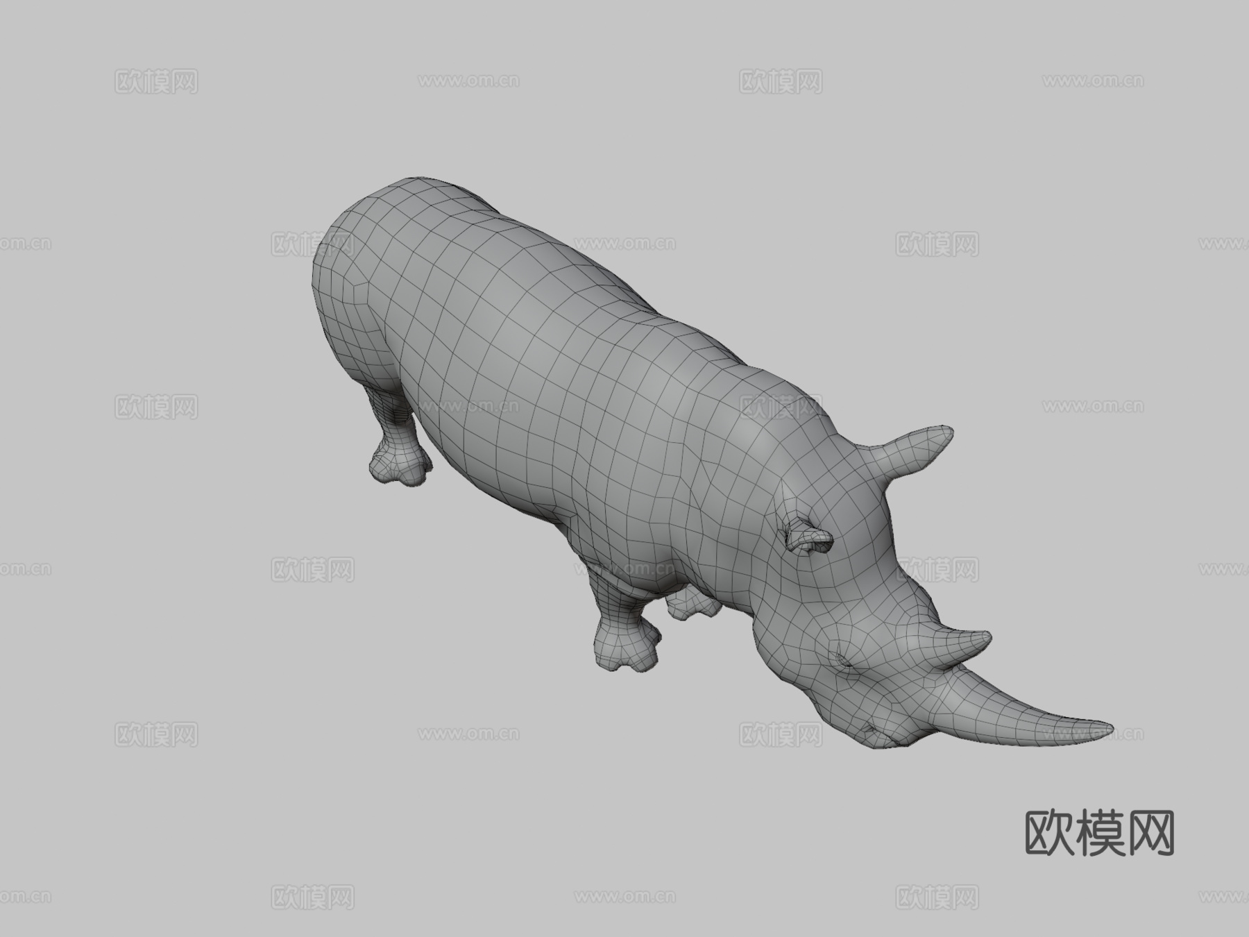 犀牛动画集3d模型