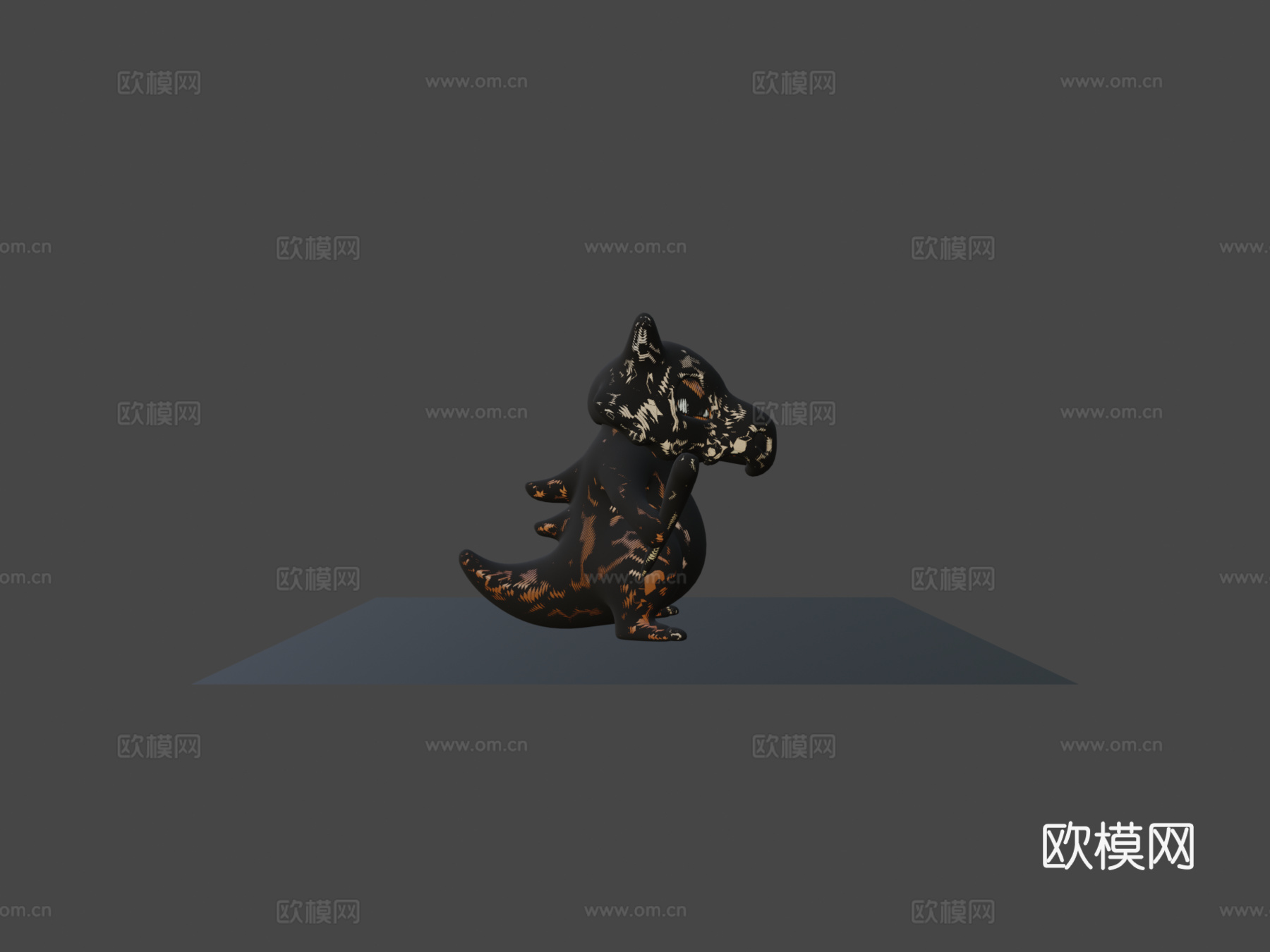 卡拉卡拉宝可梦3d模型