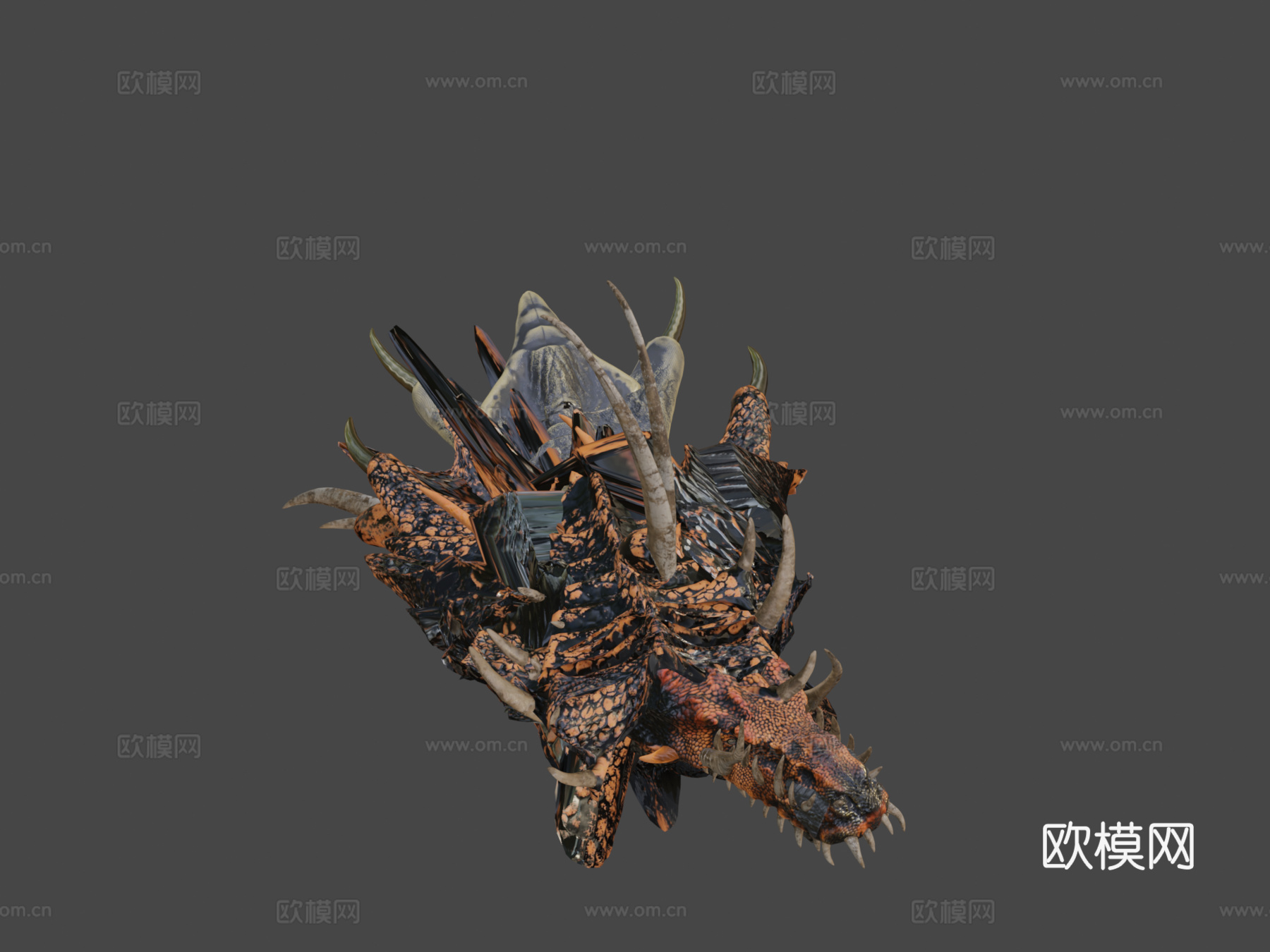 奥斯卡创意免费提供的DRAGO 3D模型3d模型