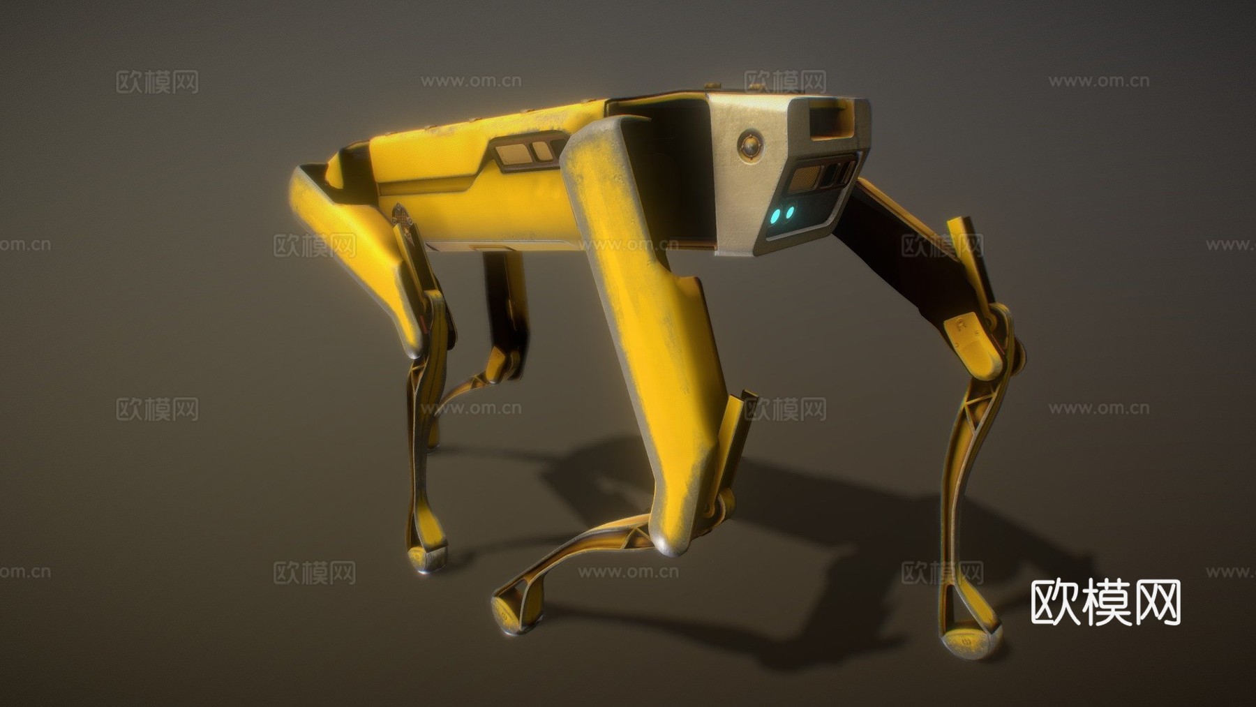 机器狗[4K绑定资源]3d模型