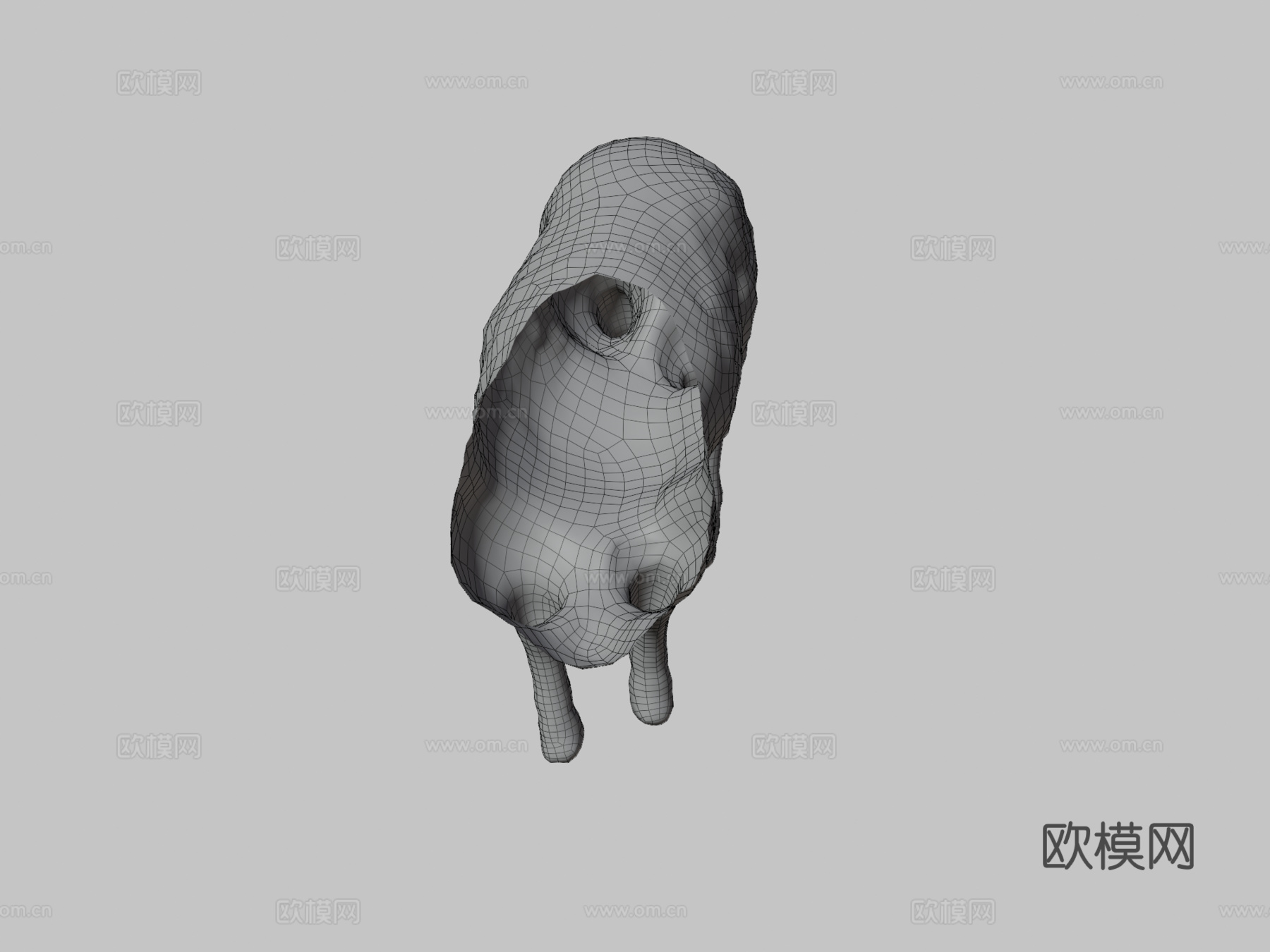 羊3d模型