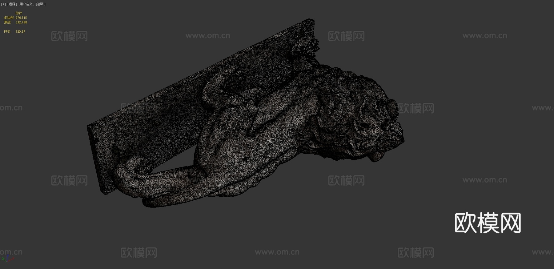 狮子(noe-3d.at)_43d模型