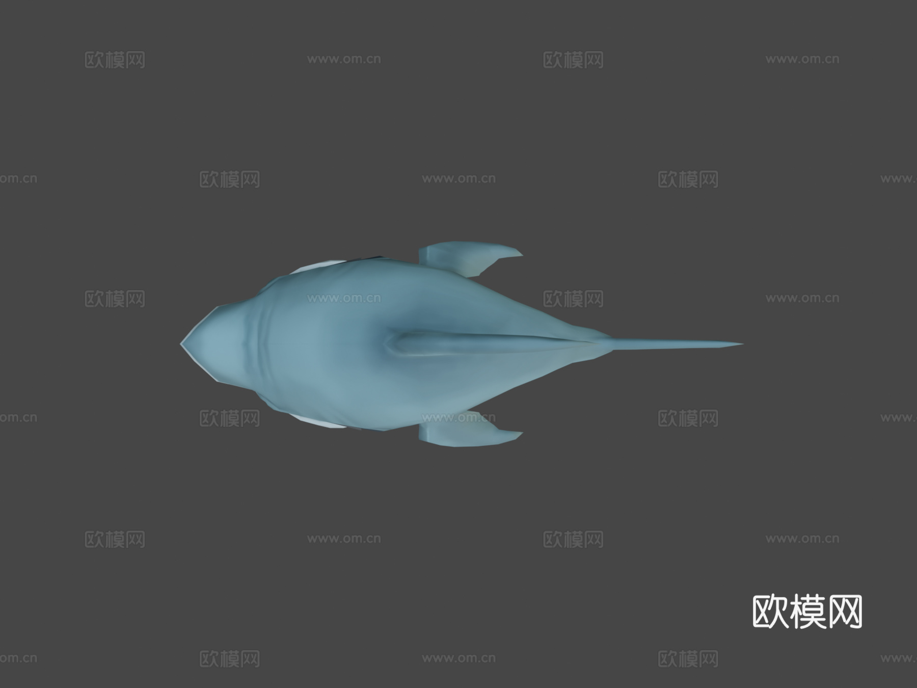 大白鲨3d模型