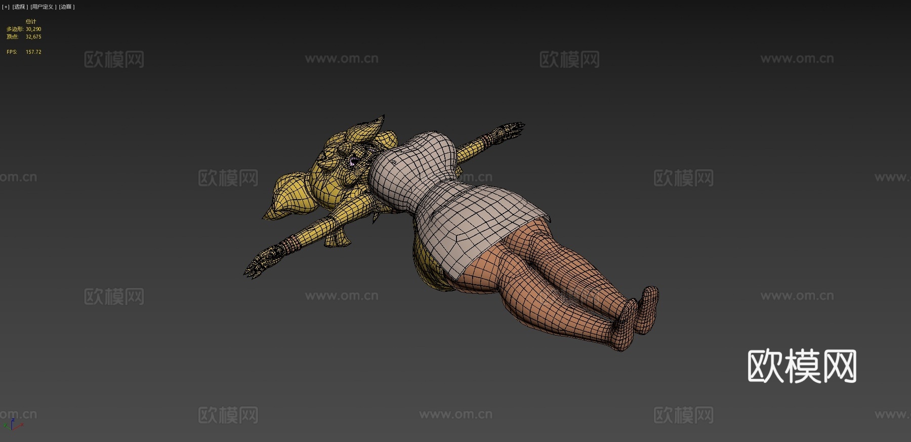 FNIA_奇库_动漫3d模型