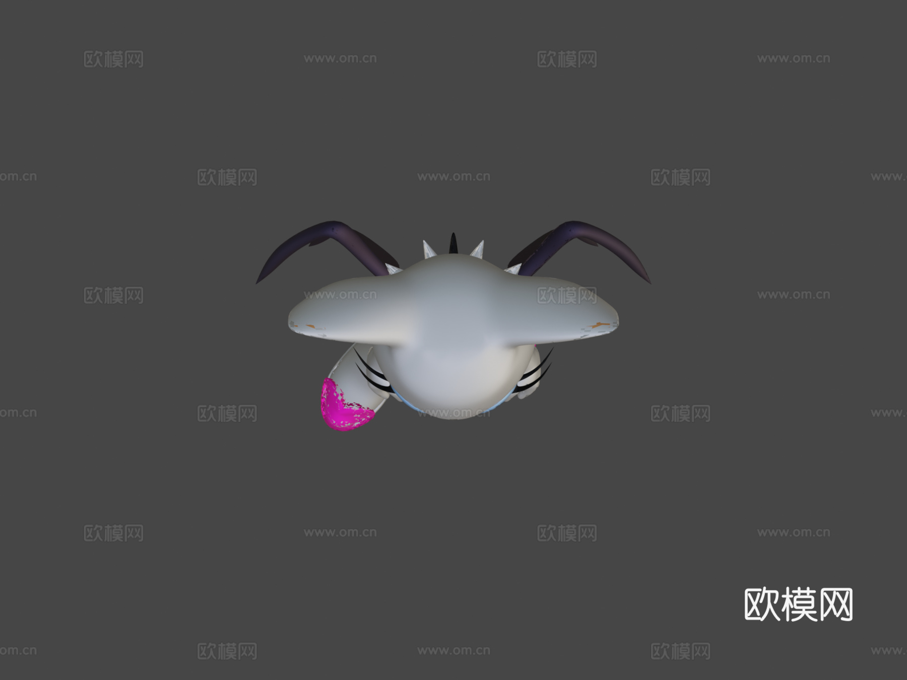 蝙蝠露姬3d模型