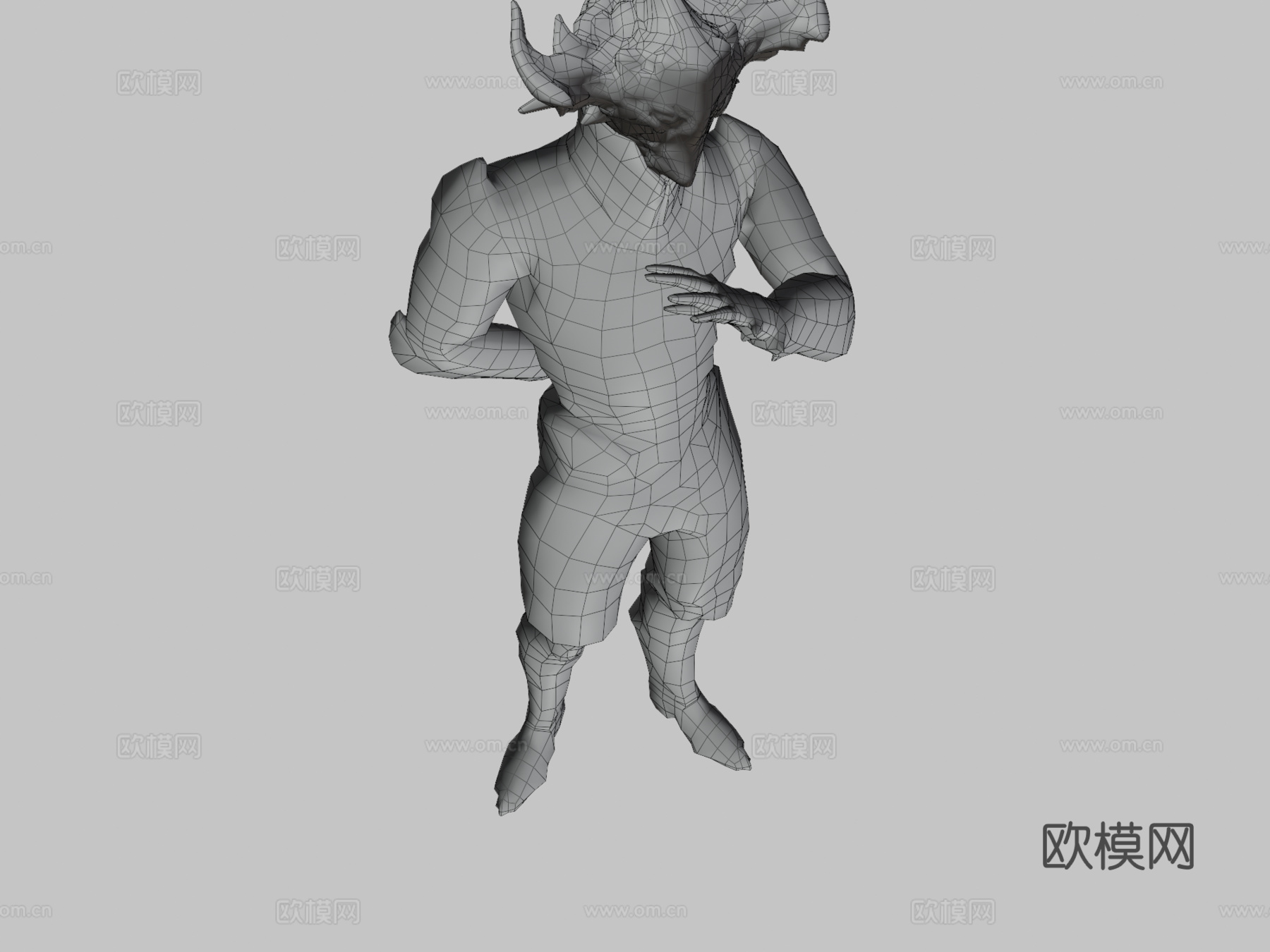 星际战甲-洛基-木灵3d模型