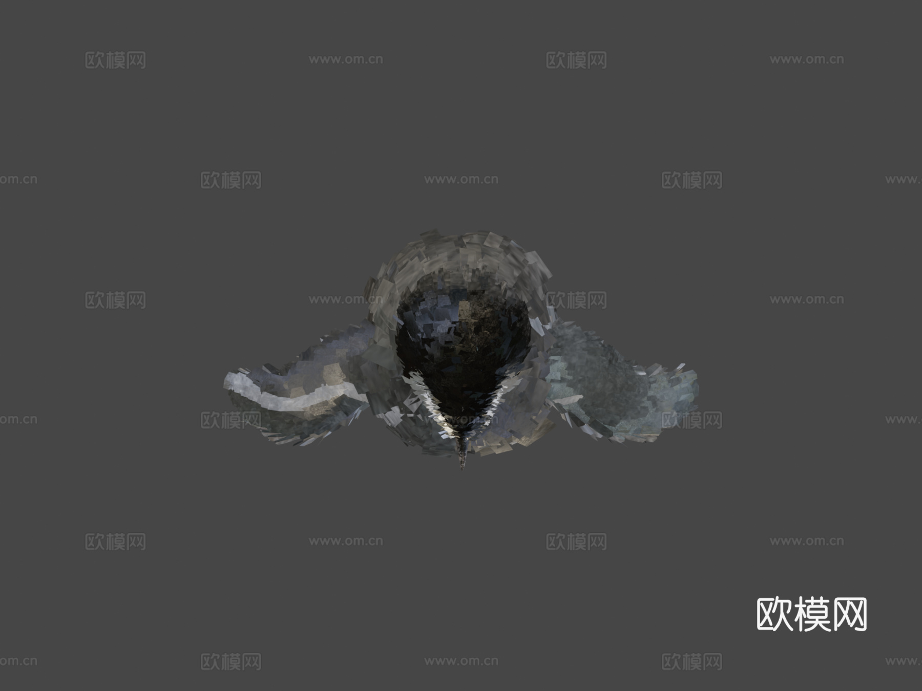 小帝企鹅3d模型