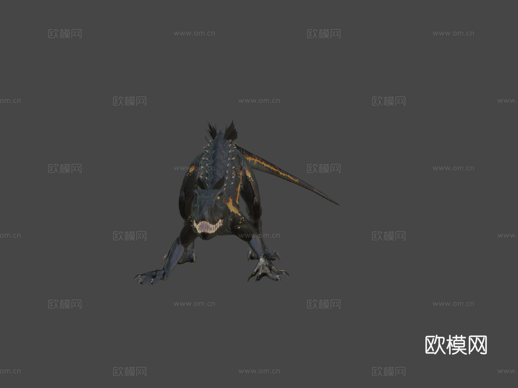 驯龙高手方舟神秘之谜3d模型