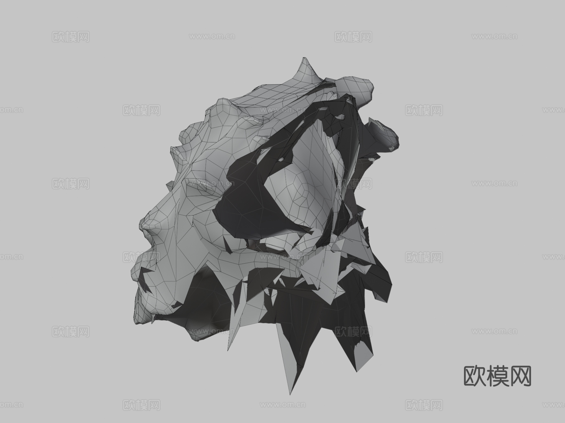 巨型太平洋章鱼3d模型