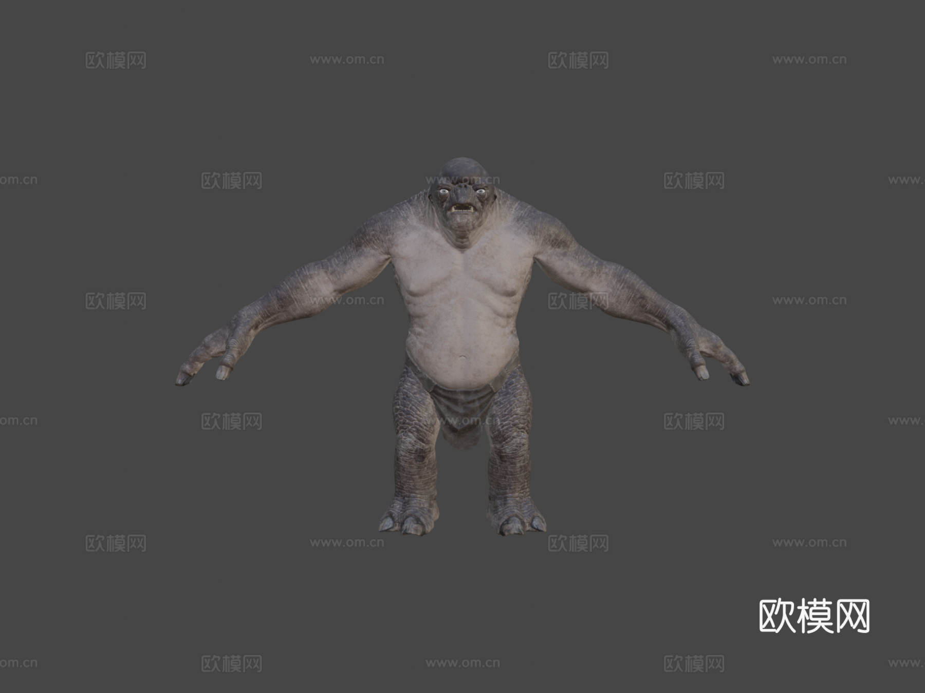 指环王洞穴巨怪3d模型