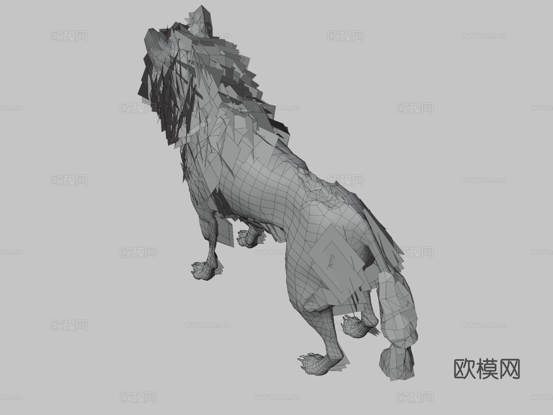 使命召唤-幽灵的地狱犬3d模型