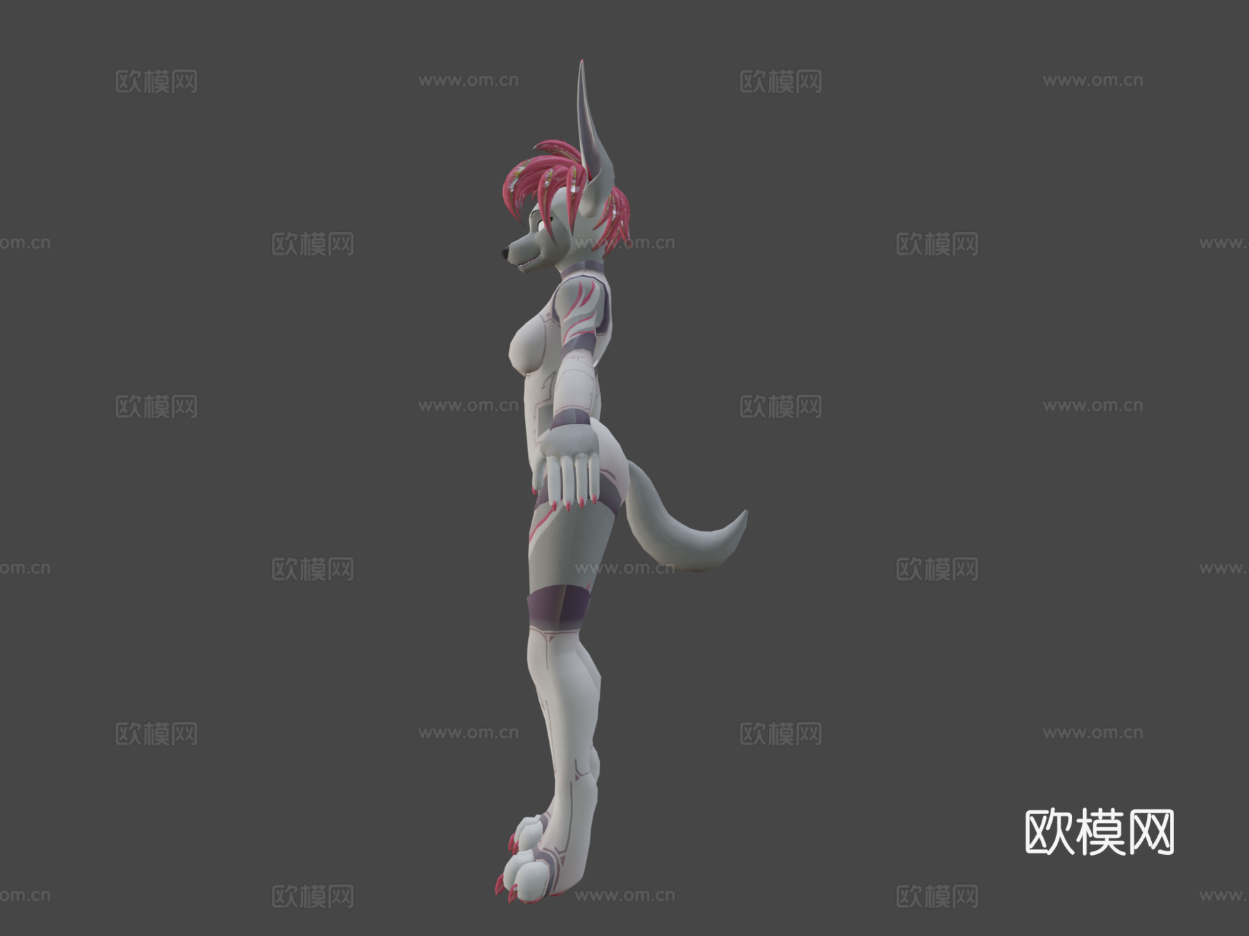 玉动画3d模型