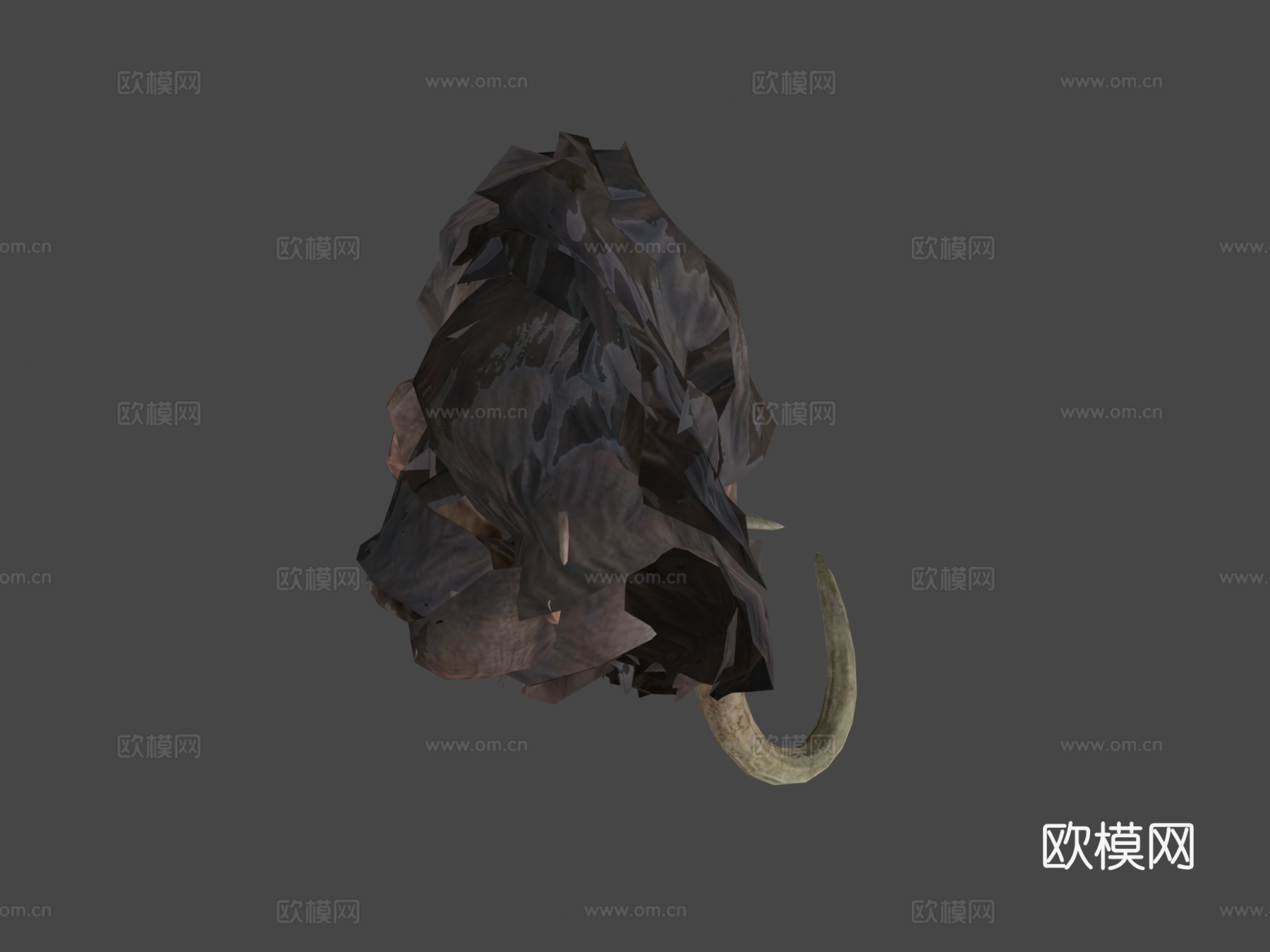 猛犸象3d模型