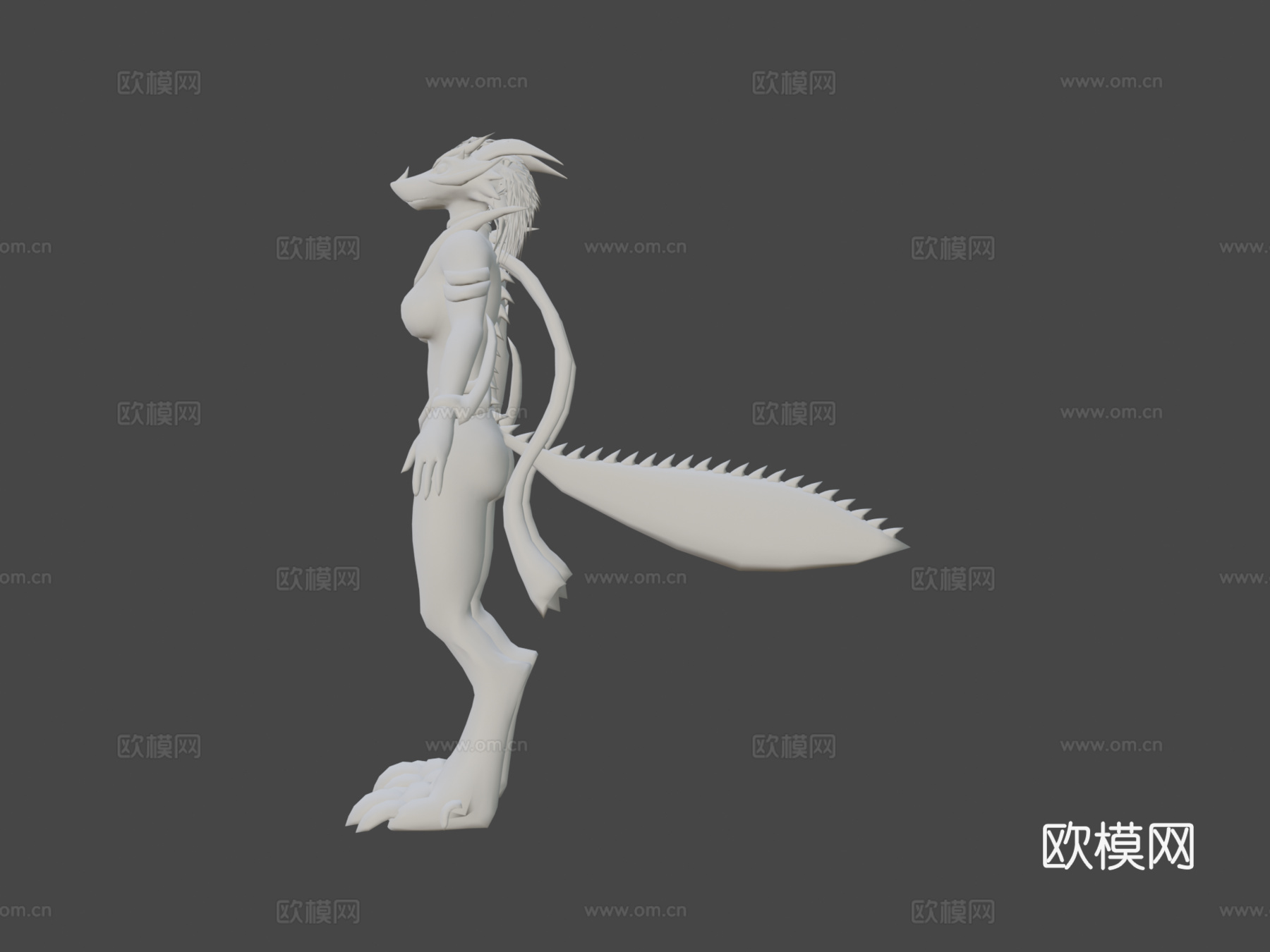 阿利基拉V2版3d模型