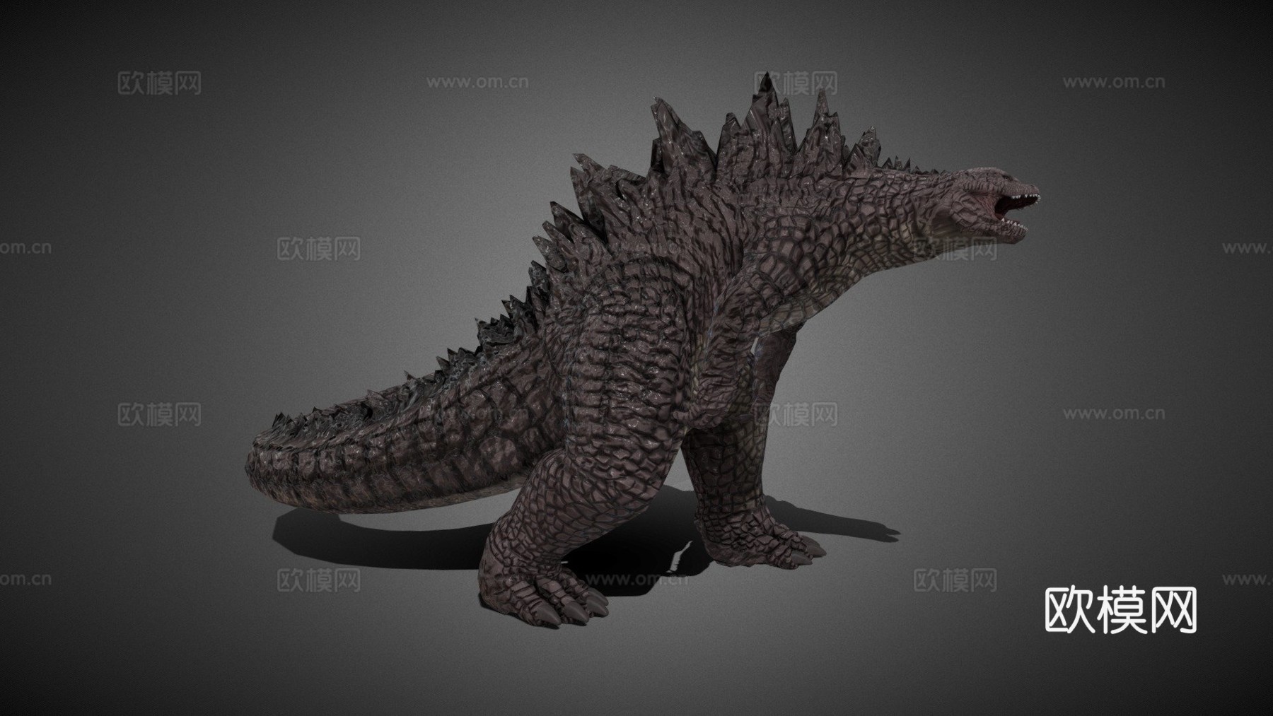哥斯拉3d模型