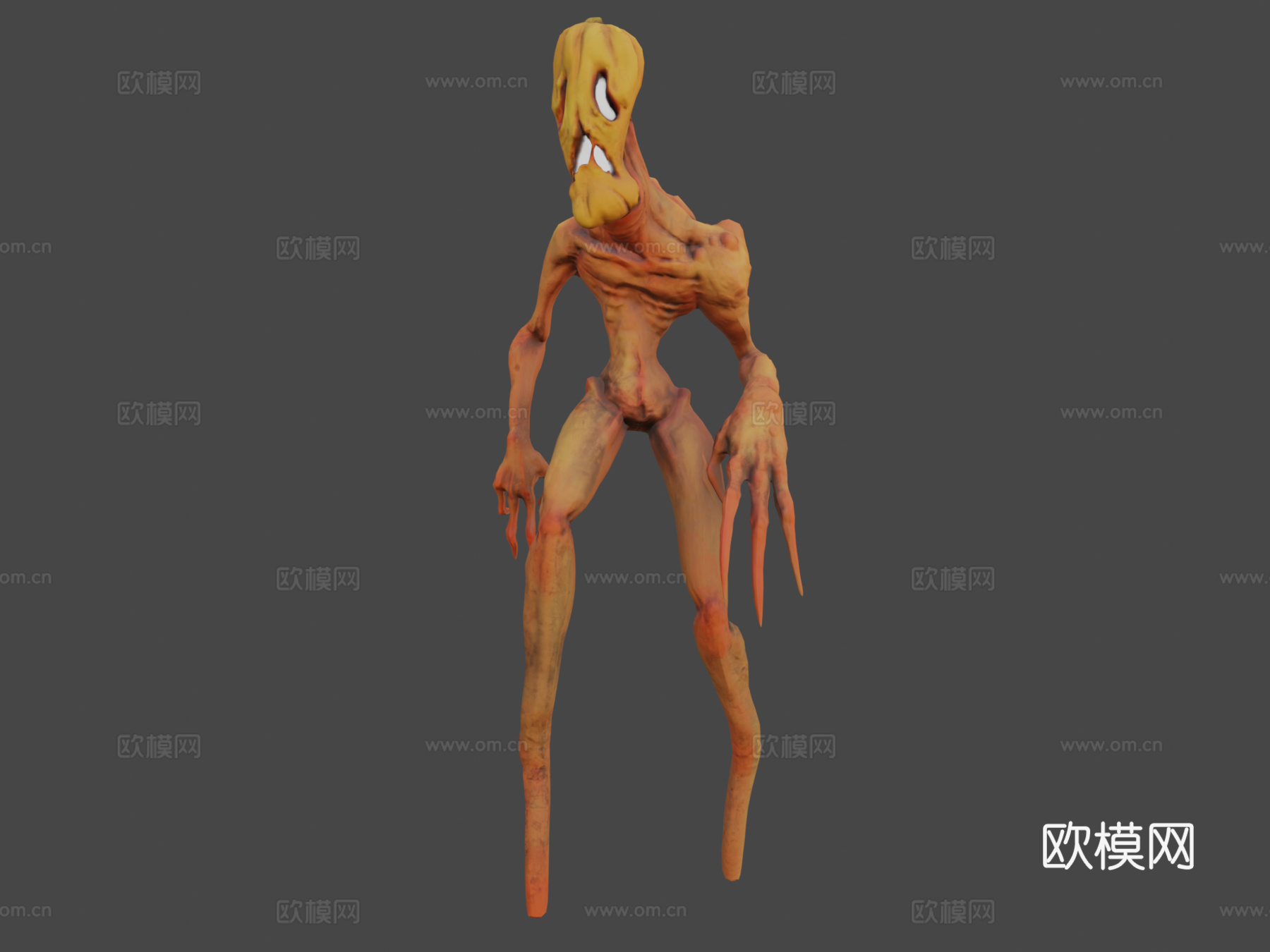 万圣节生物3d模型