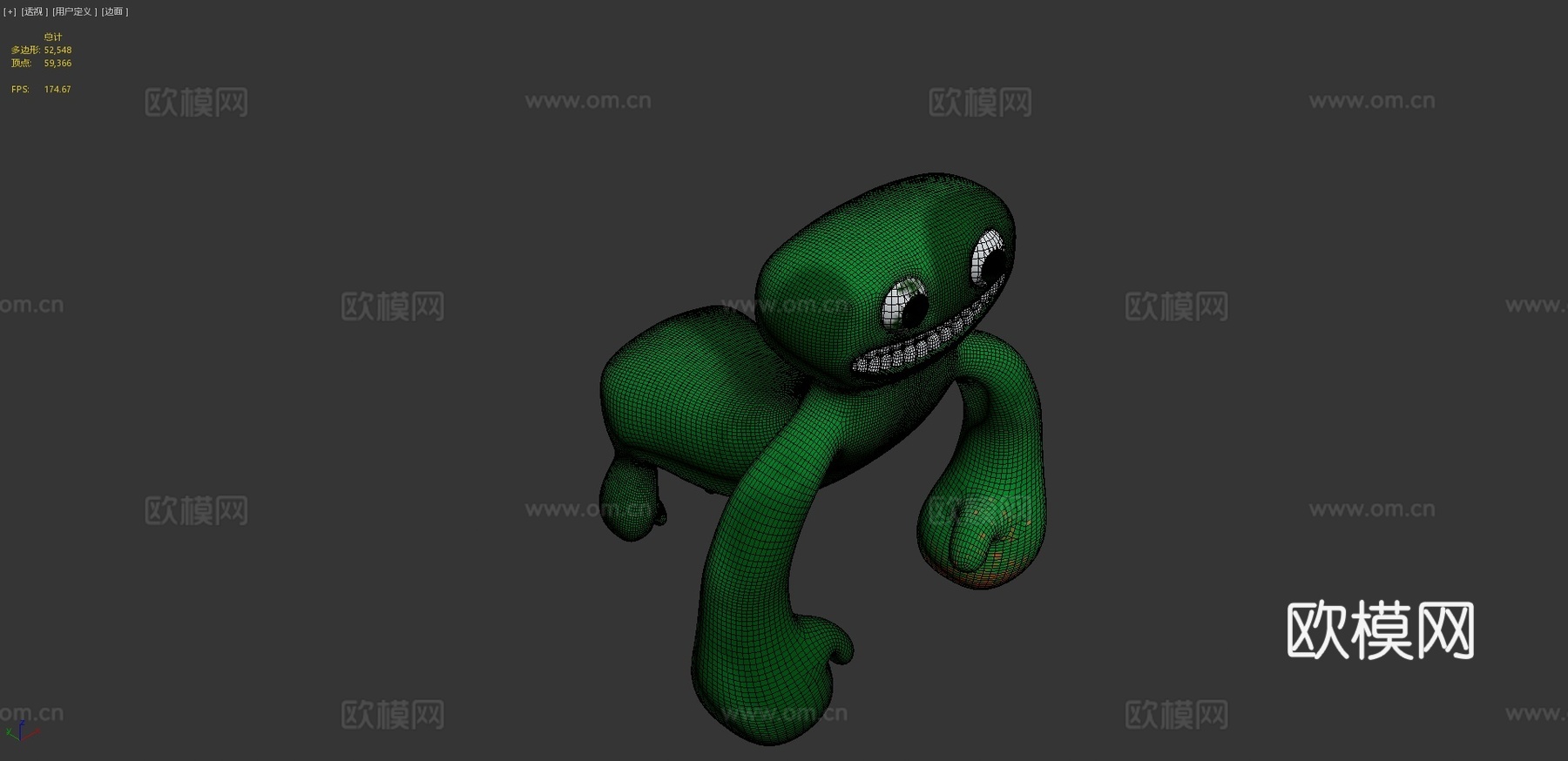 班班花园2-巨型乔希3d模型