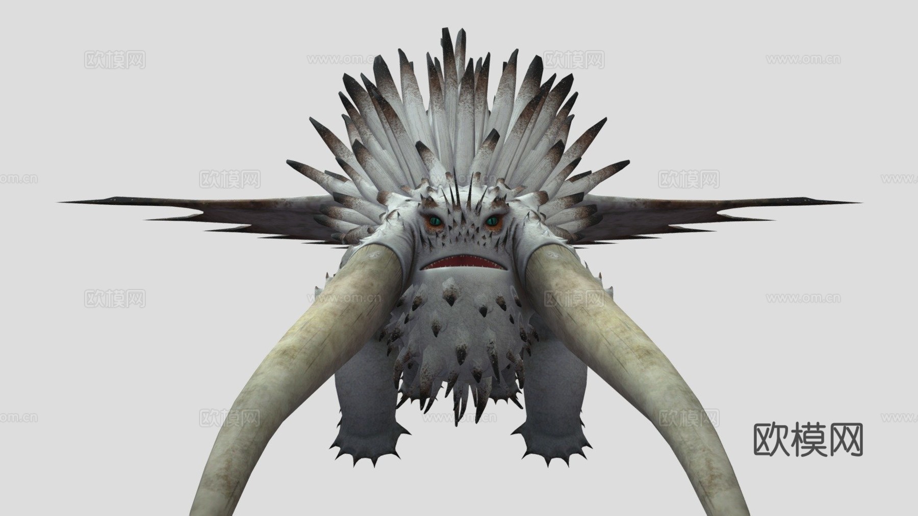 驯龙高手迷惑龙模型[原版]3d模型