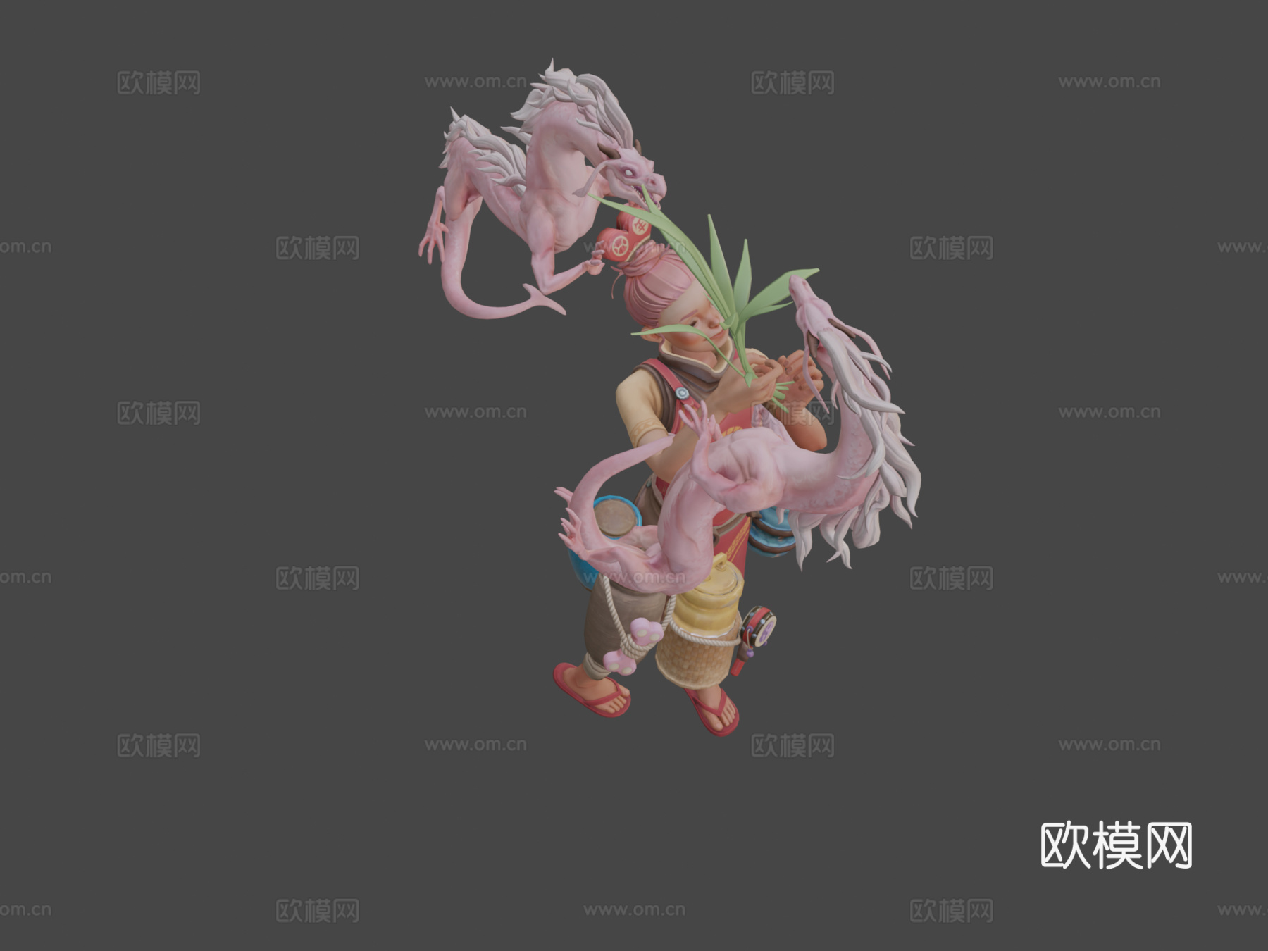 养龙记?3d模型