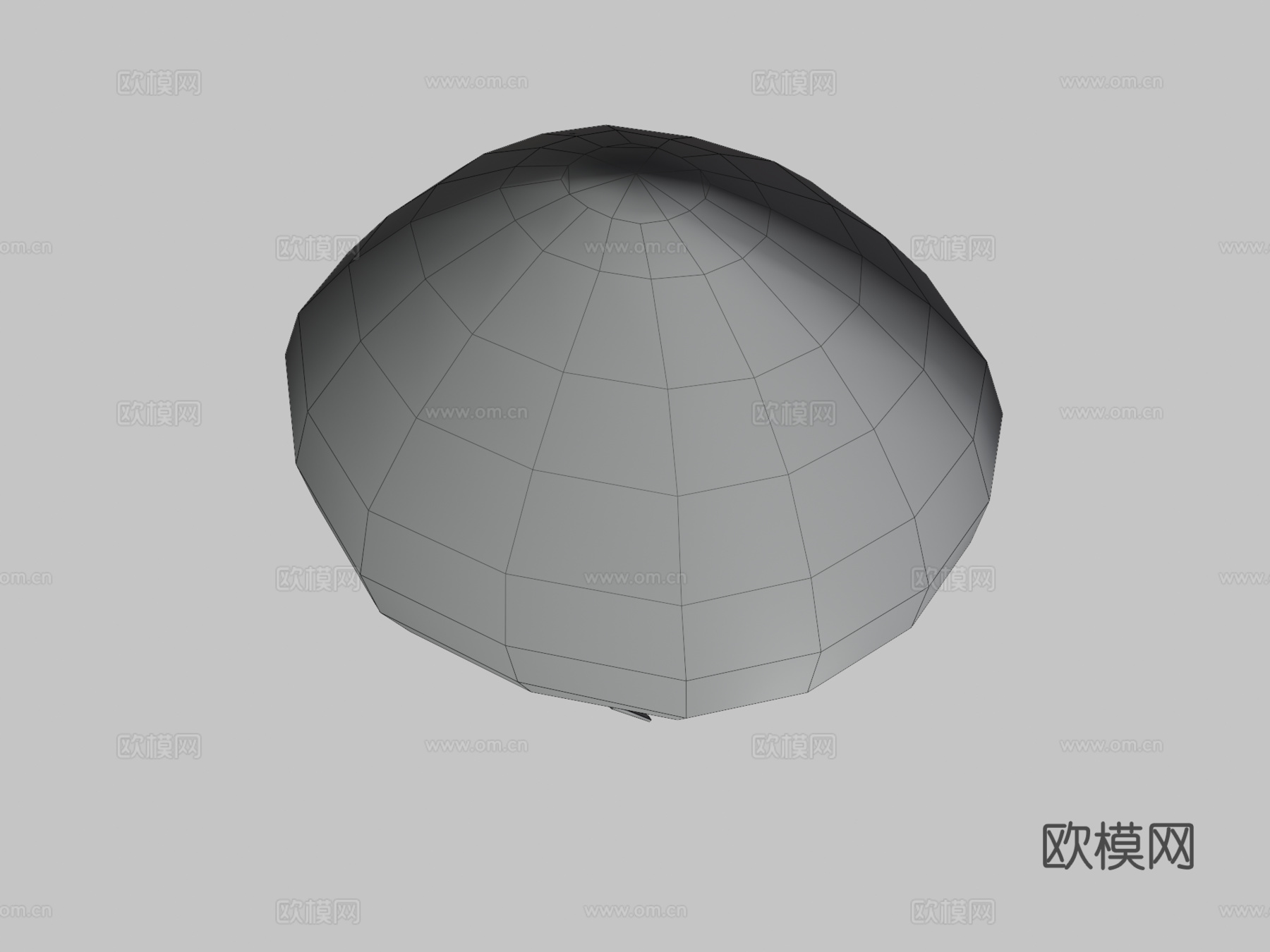 水母绑定3d模型