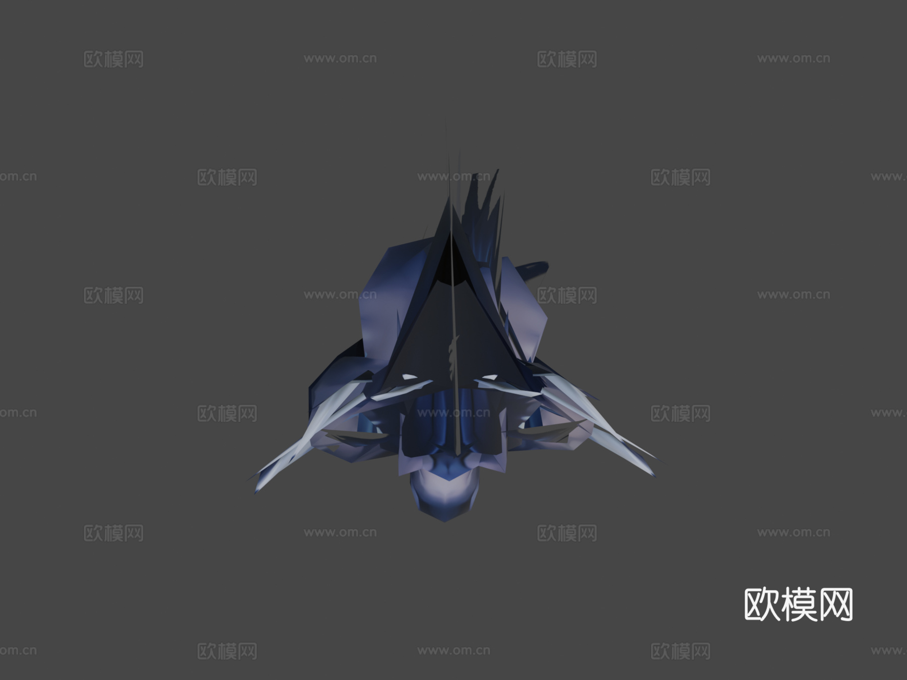 卡通变异狼3d模型