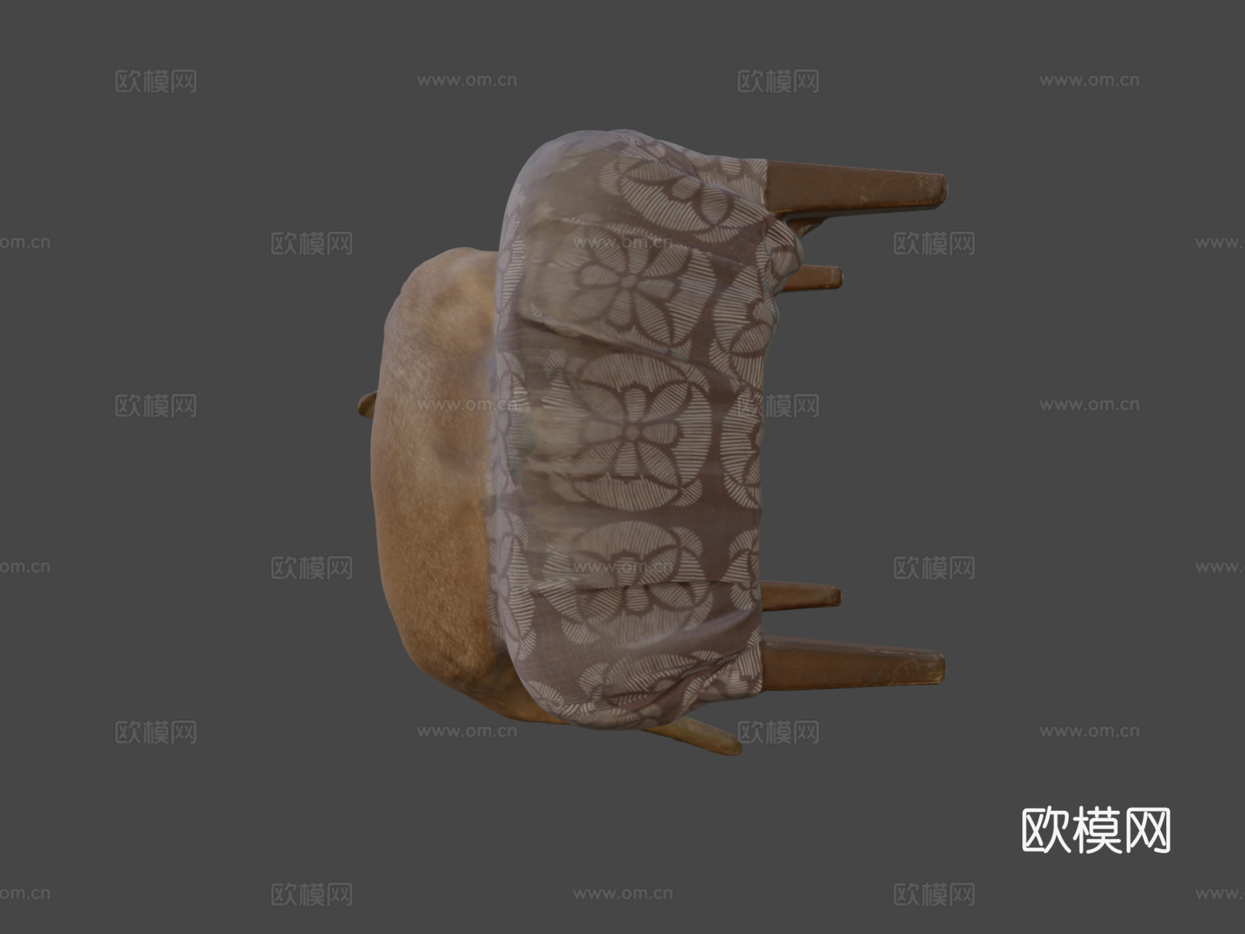 露西狗彩色3D扫描3d模型