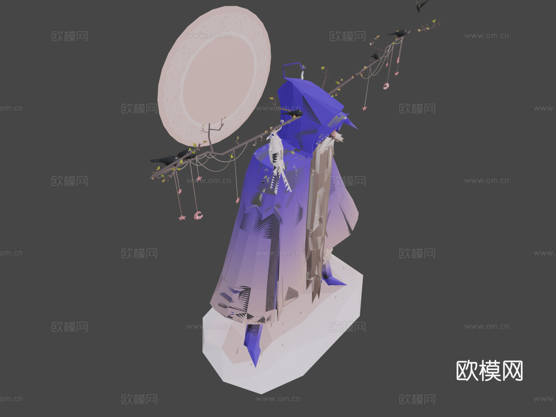 奥丁3d模型